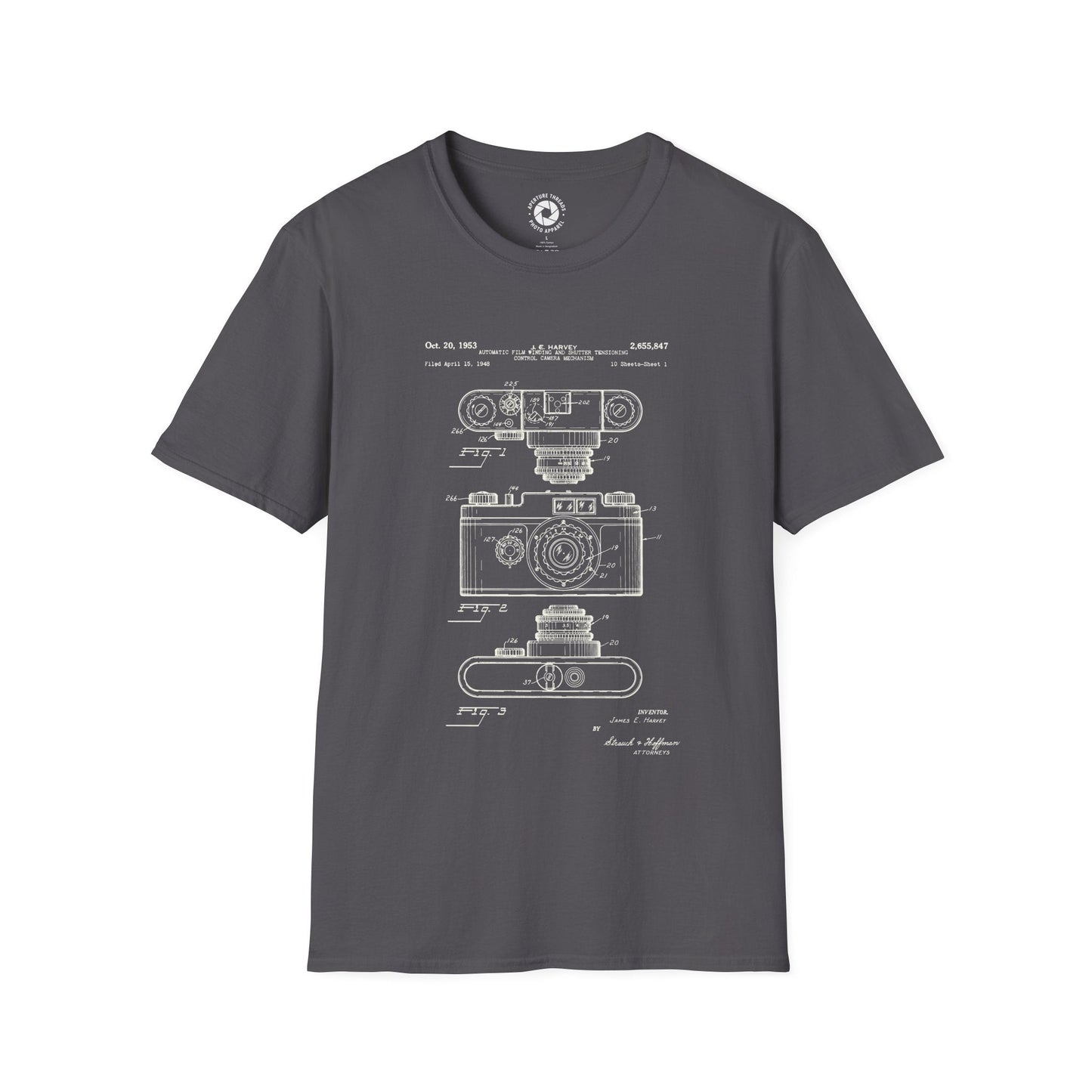 T-Shirt Charcoal / S Harvey Blueprint T-Shirt