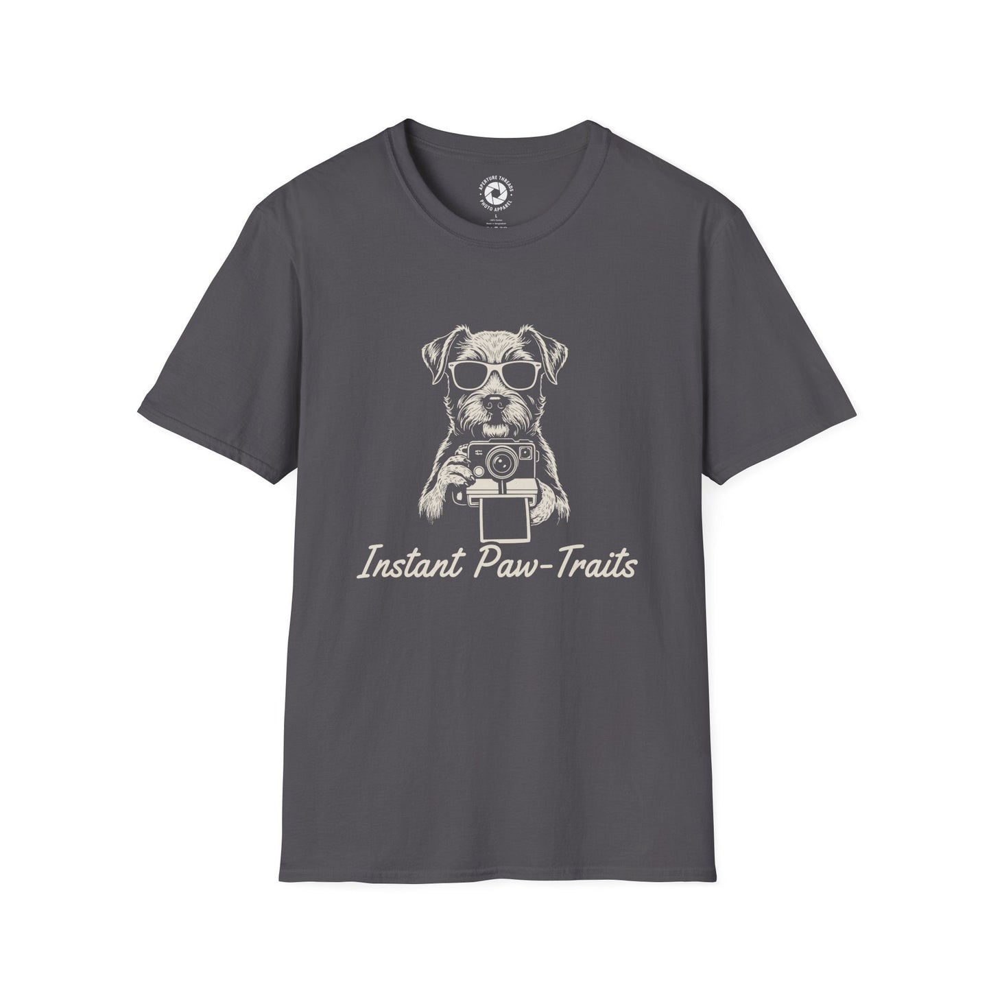 T-Shirt Charcoal / S Instant Paw-Traits T-Shirt