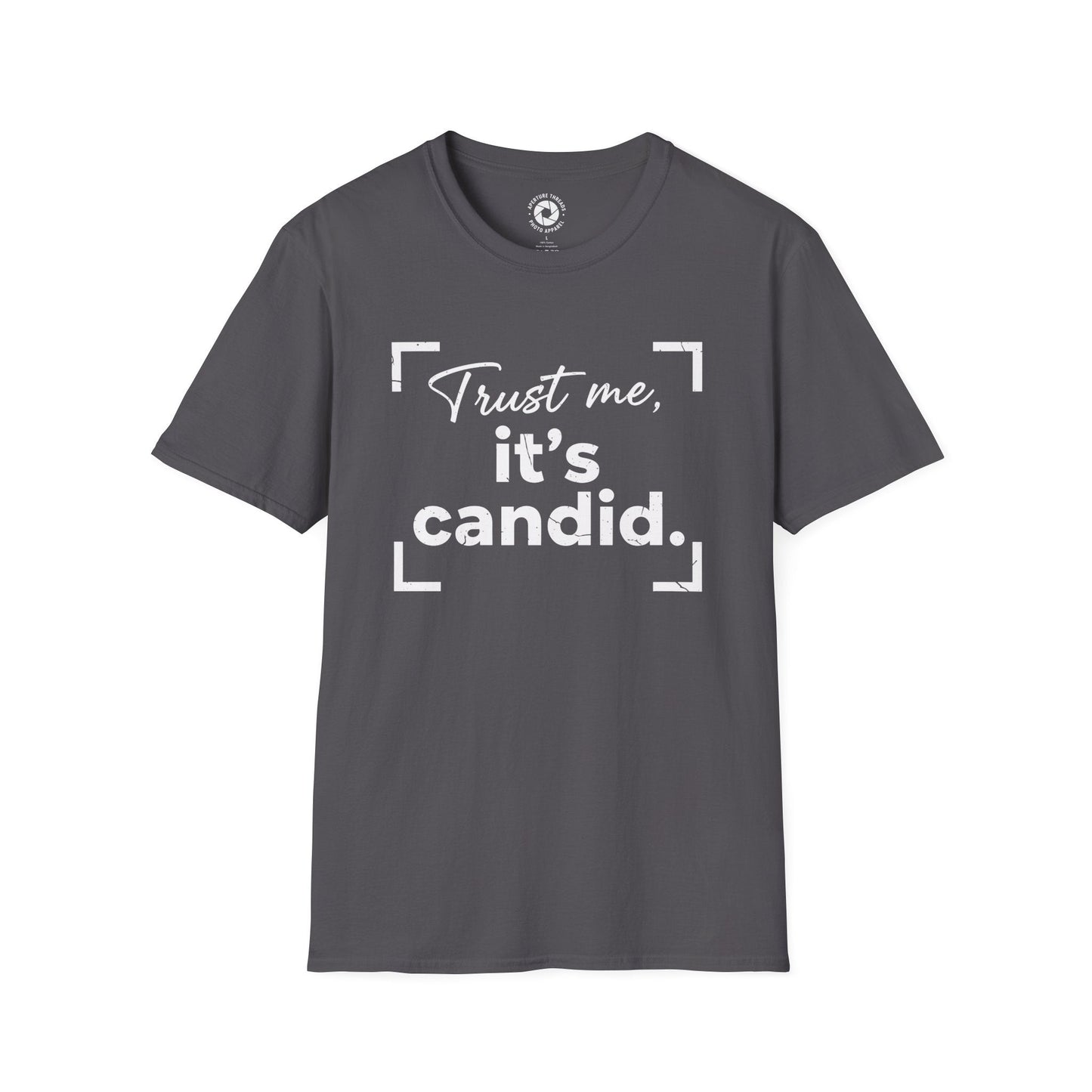 T-Shirt Charcoal / S It's Candid T-Shirt