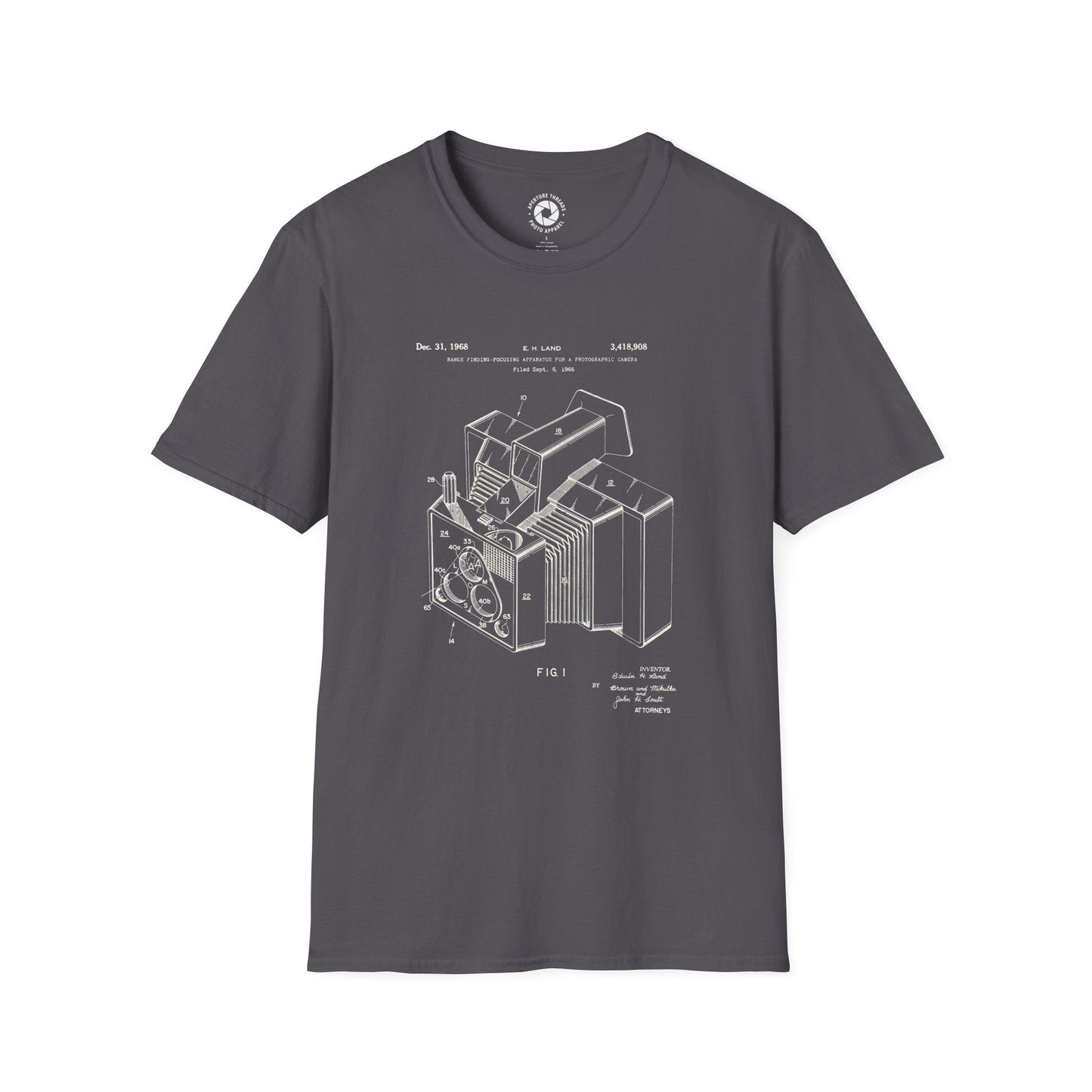 T-Shirt Charcoal / S Lamd Blueprint T-Shirt