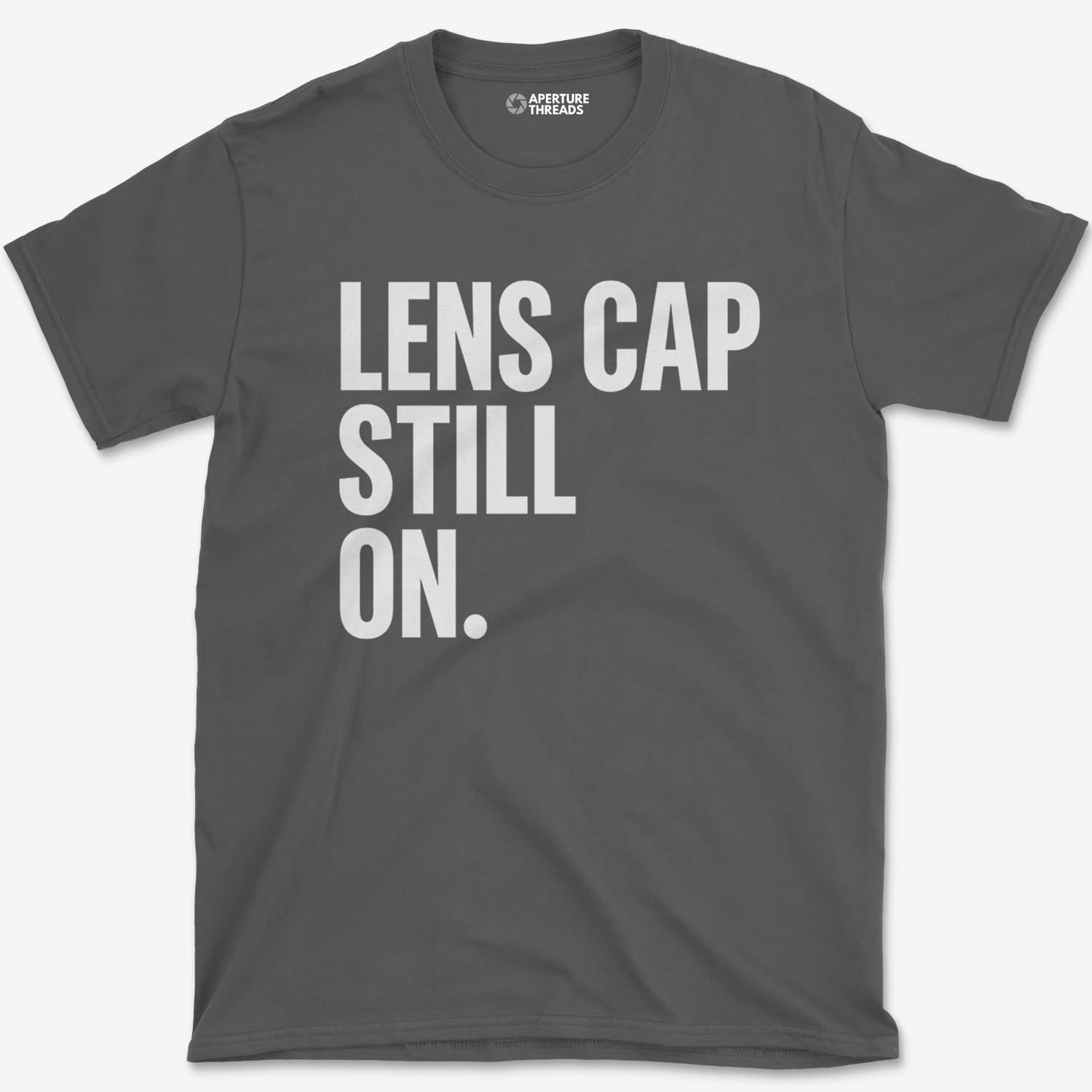 T-Shirt Charcoal / S Lens Cap T-Shirt