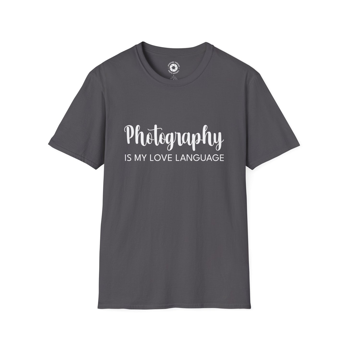 T-Shirt Charcoal / S Love Language T-Shirt