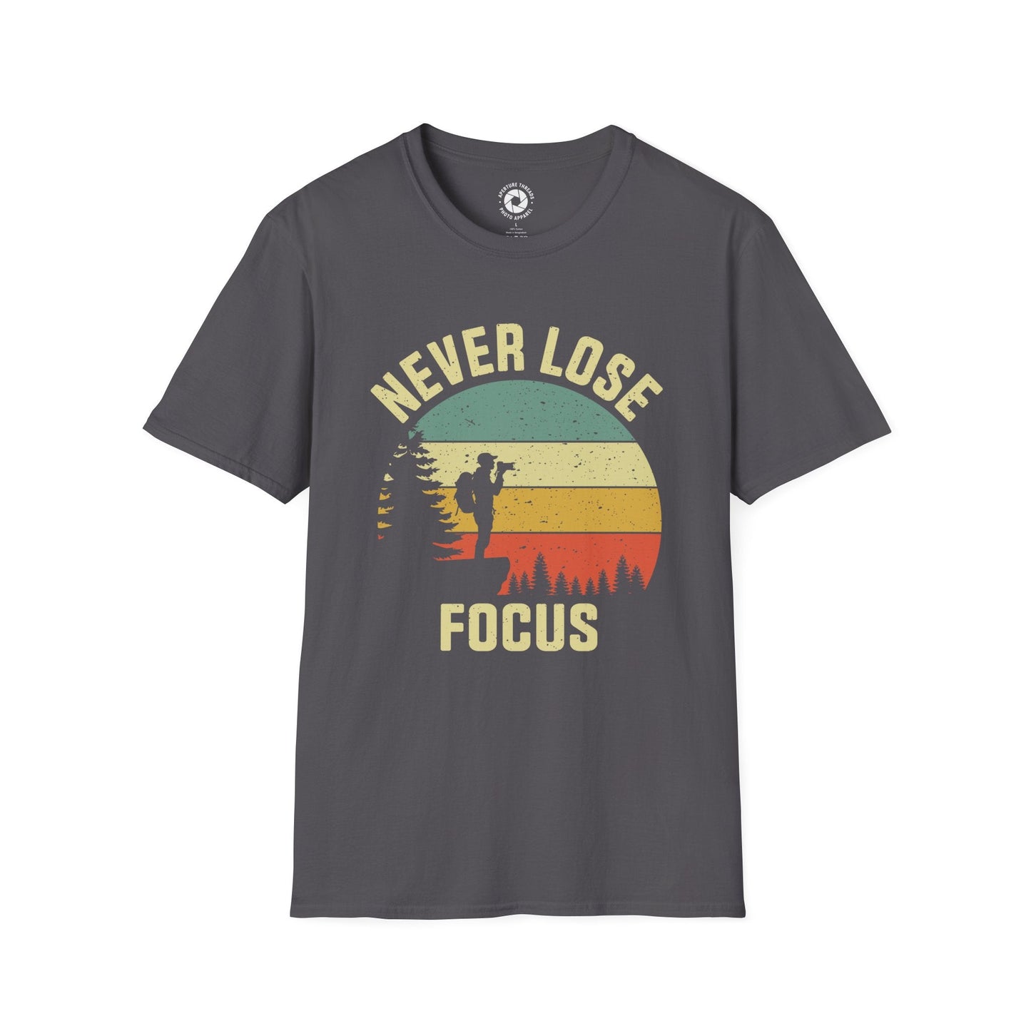 T-Shirt Charcoal / S Never Lose Focus T-Shirt
