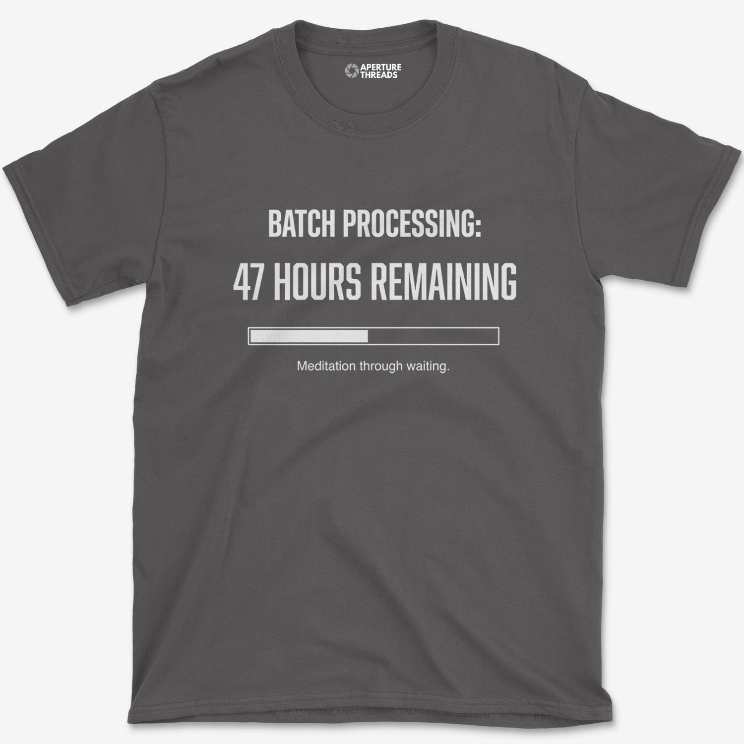 T-Shirt Charcoal / S Time Estimate T-Shirt