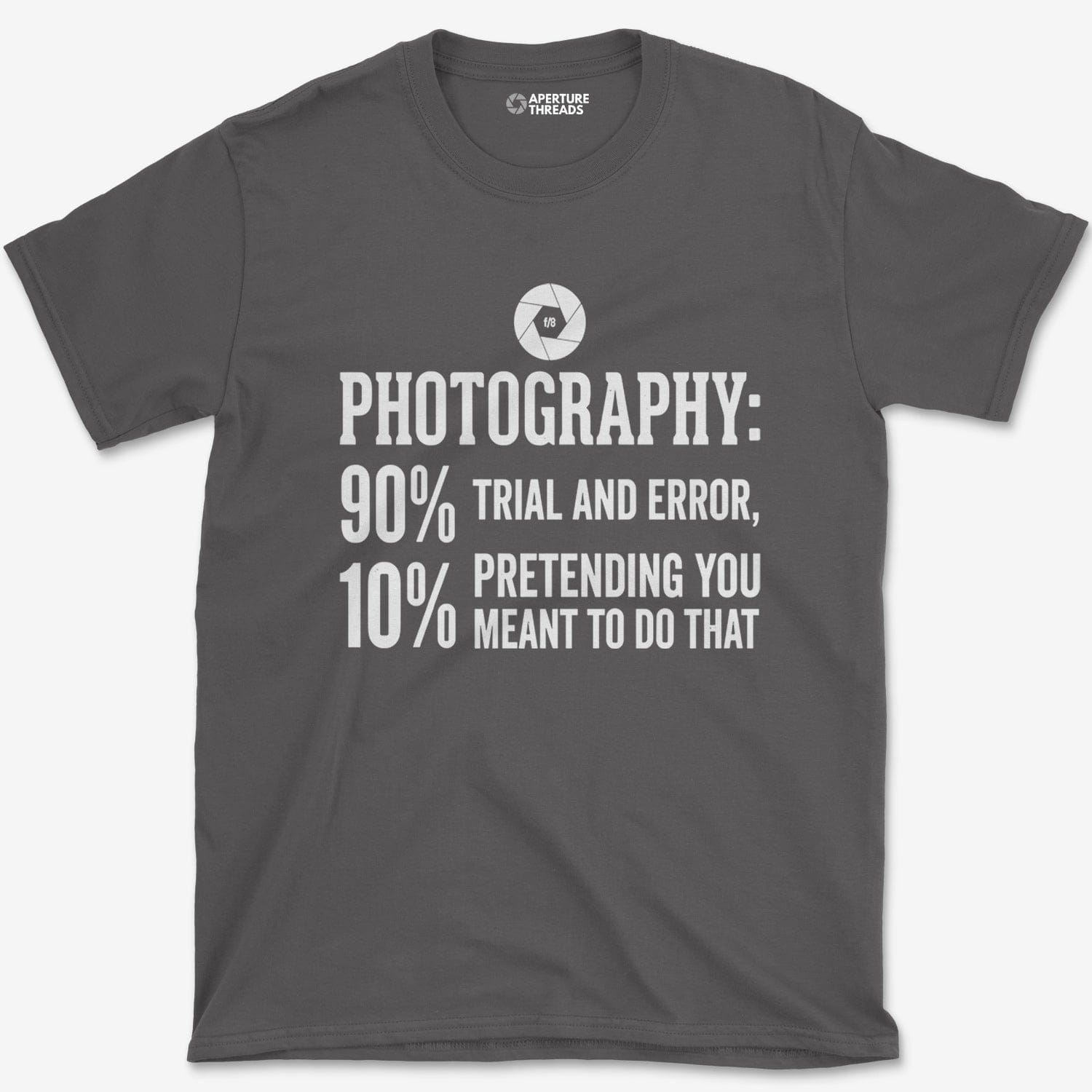 T-Shirt Charcoal / S Trial & Error T-Shirt