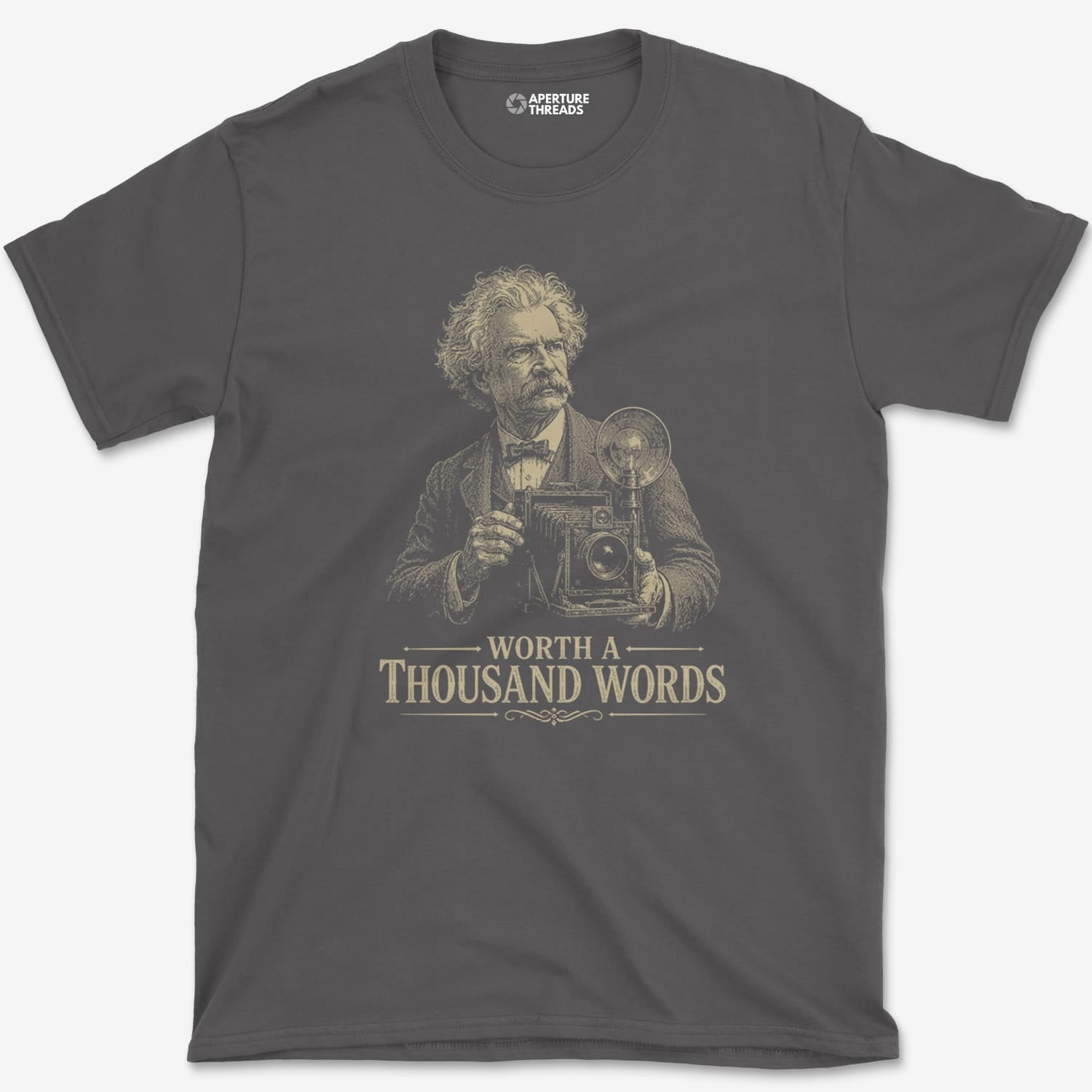 T-Shirt Charcoal / S Worth a 1000 Words T-Shirt