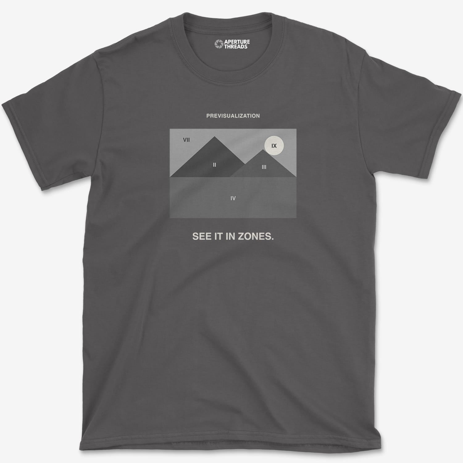 T-Shirt Charcoal / XS Zone Previsualization T-Shirt