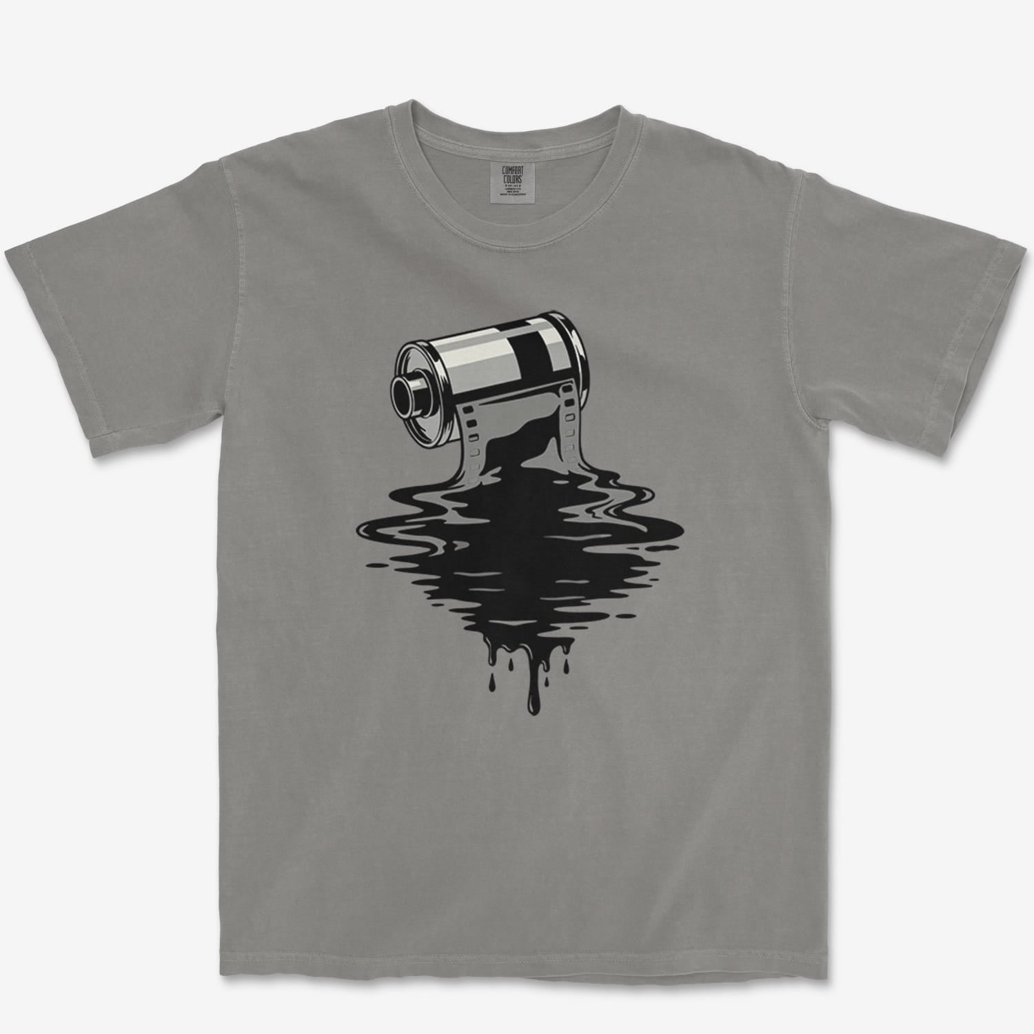 T-Shirt Grey / S Film Paint Heavyweight Tee