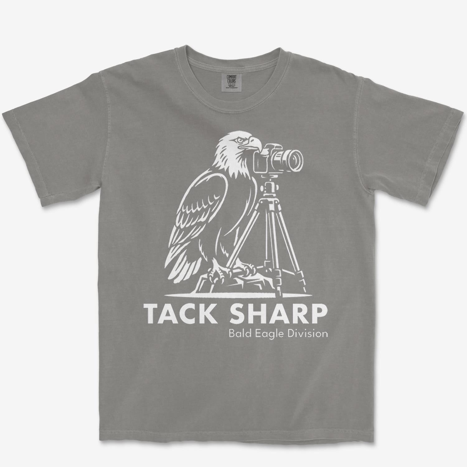 T-Shirt Grey / S Tack Sharp Heavyweight Tee