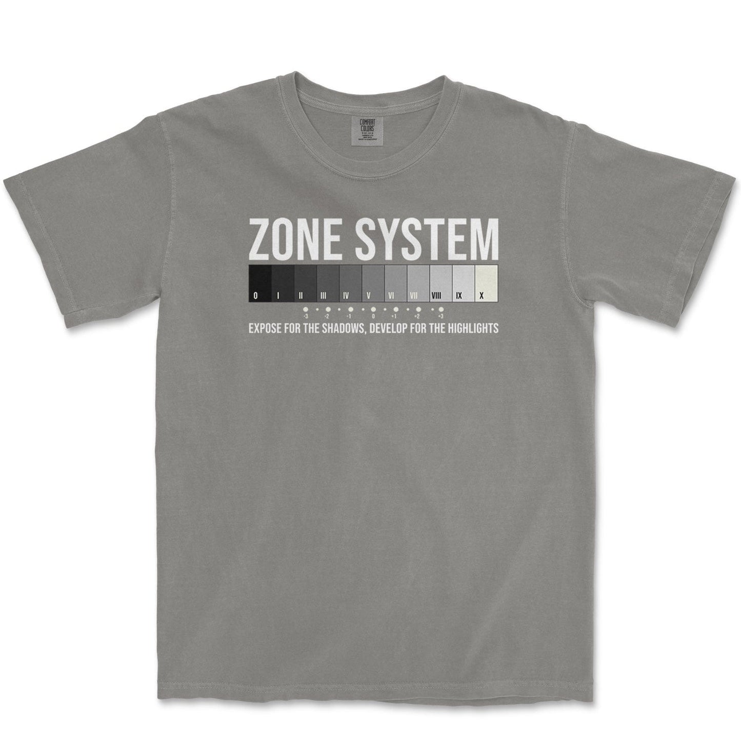 T-Shirt Grey / S Zone System - Premium T-Shirt