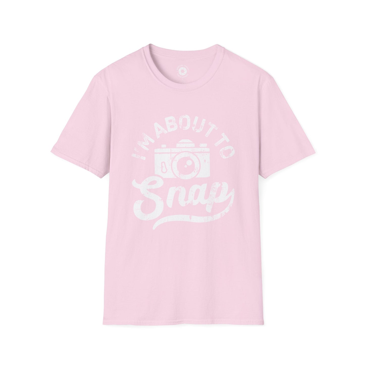 T-Shirt Light Pink / S About To Snap T-Shirt