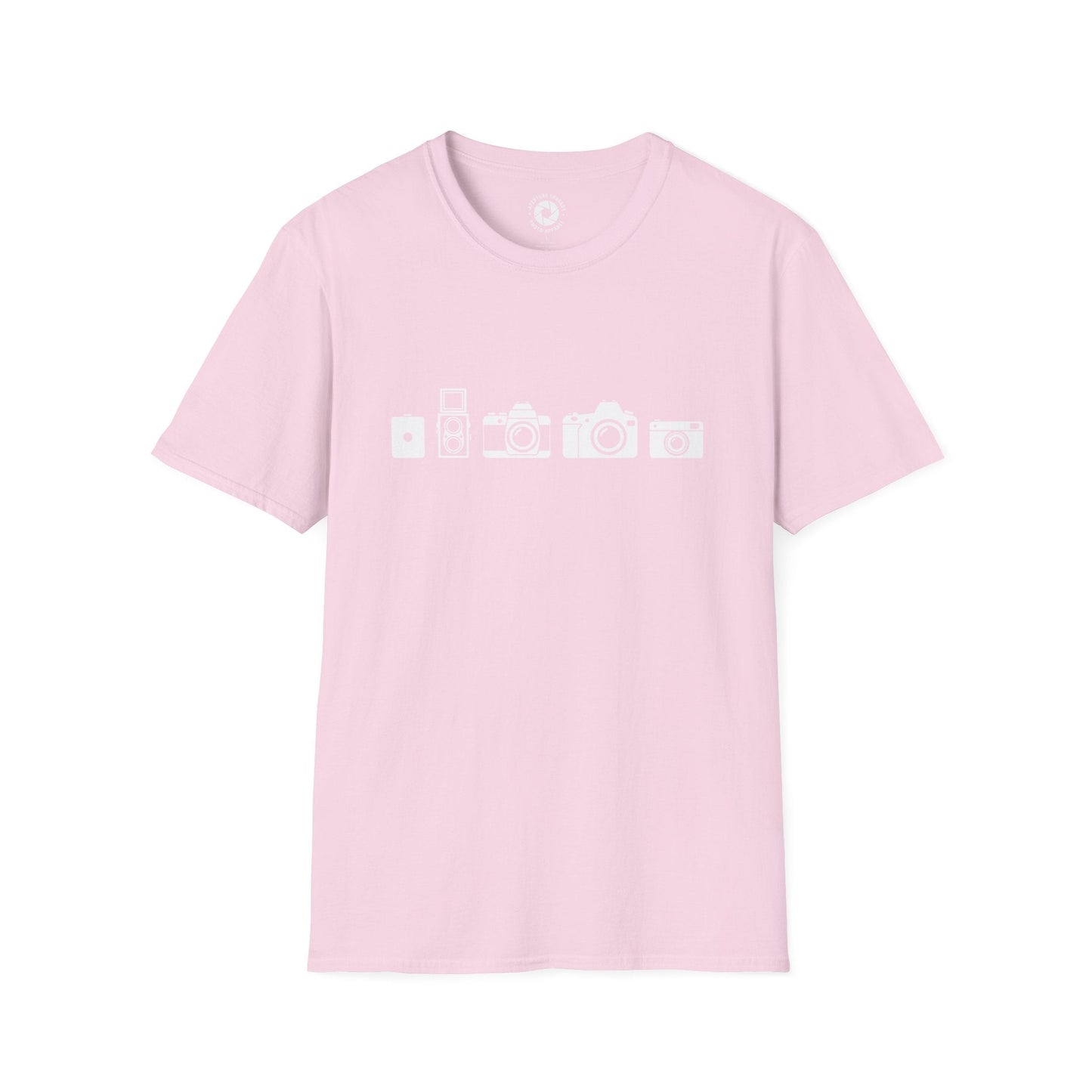 T-Shirt Light Pink / S Camera Evolution T-Shirt