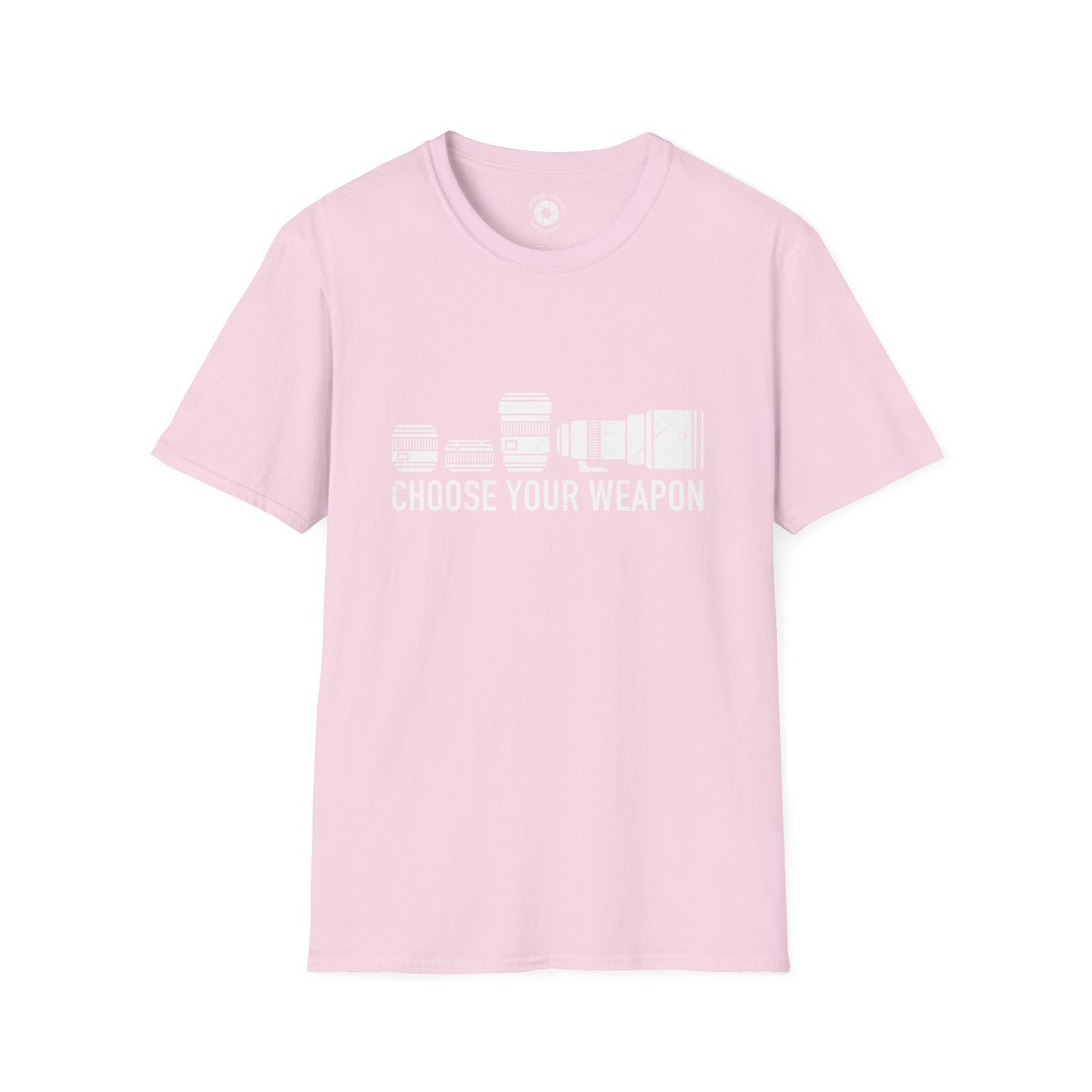 T-Shirt Light Pink / S Choose Your Weapon T-Shirt