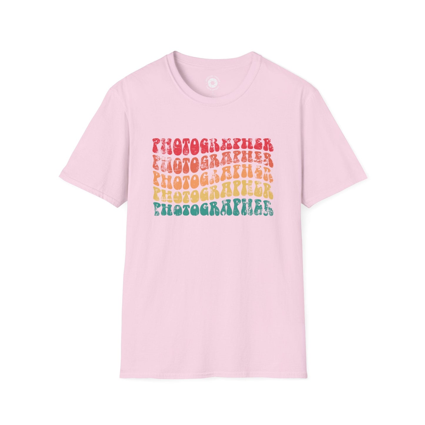 T-Shirt Light Pink / S Groovy Photographer T-Shirt