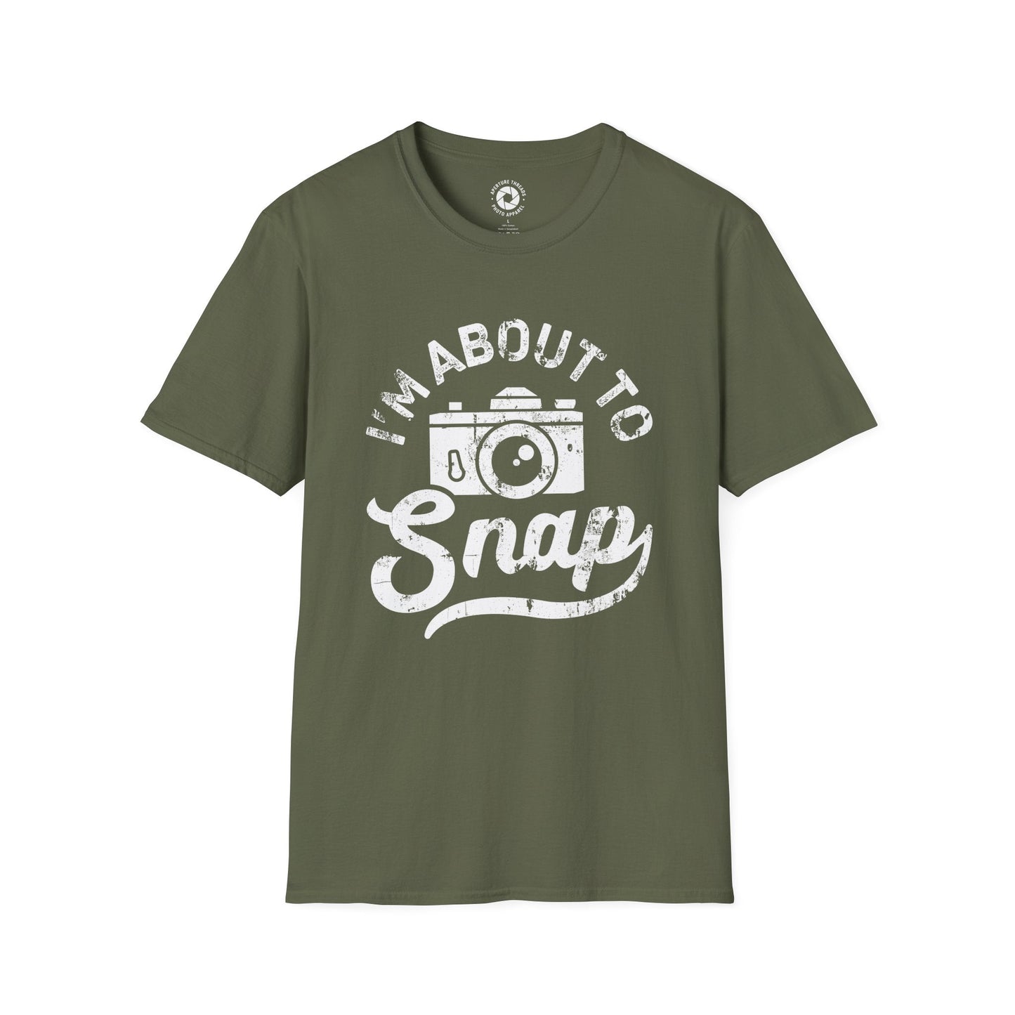 T-Shirt Military Green / S About To Snap T-Shirt