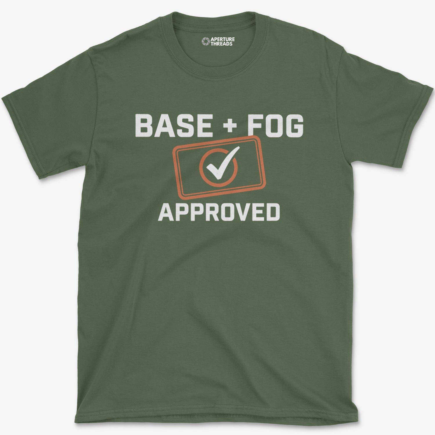 T-Shirt Military Green / S Base + Fog T-Shirt