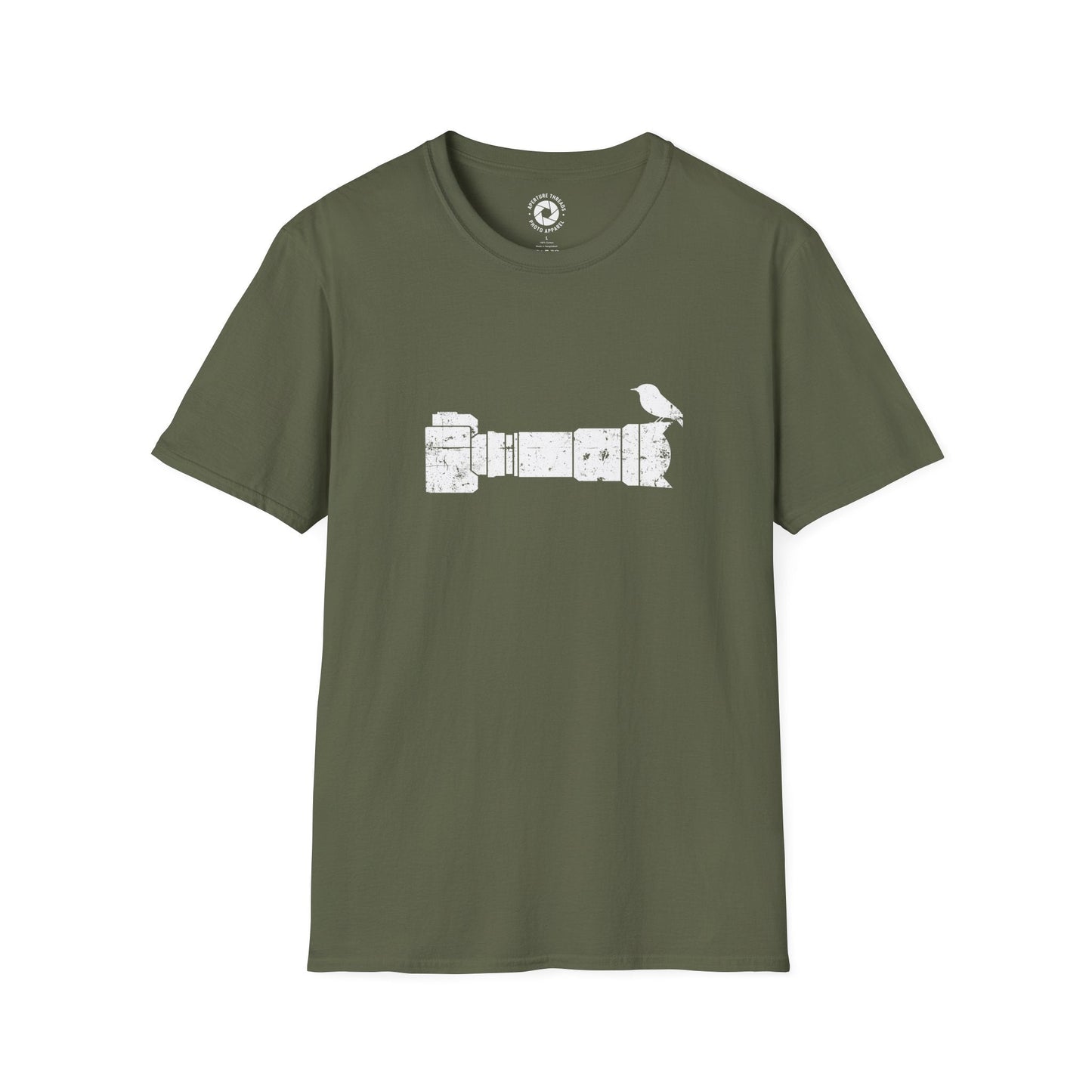 T-Shirt Military Green / S Bird Camera T-Shirt