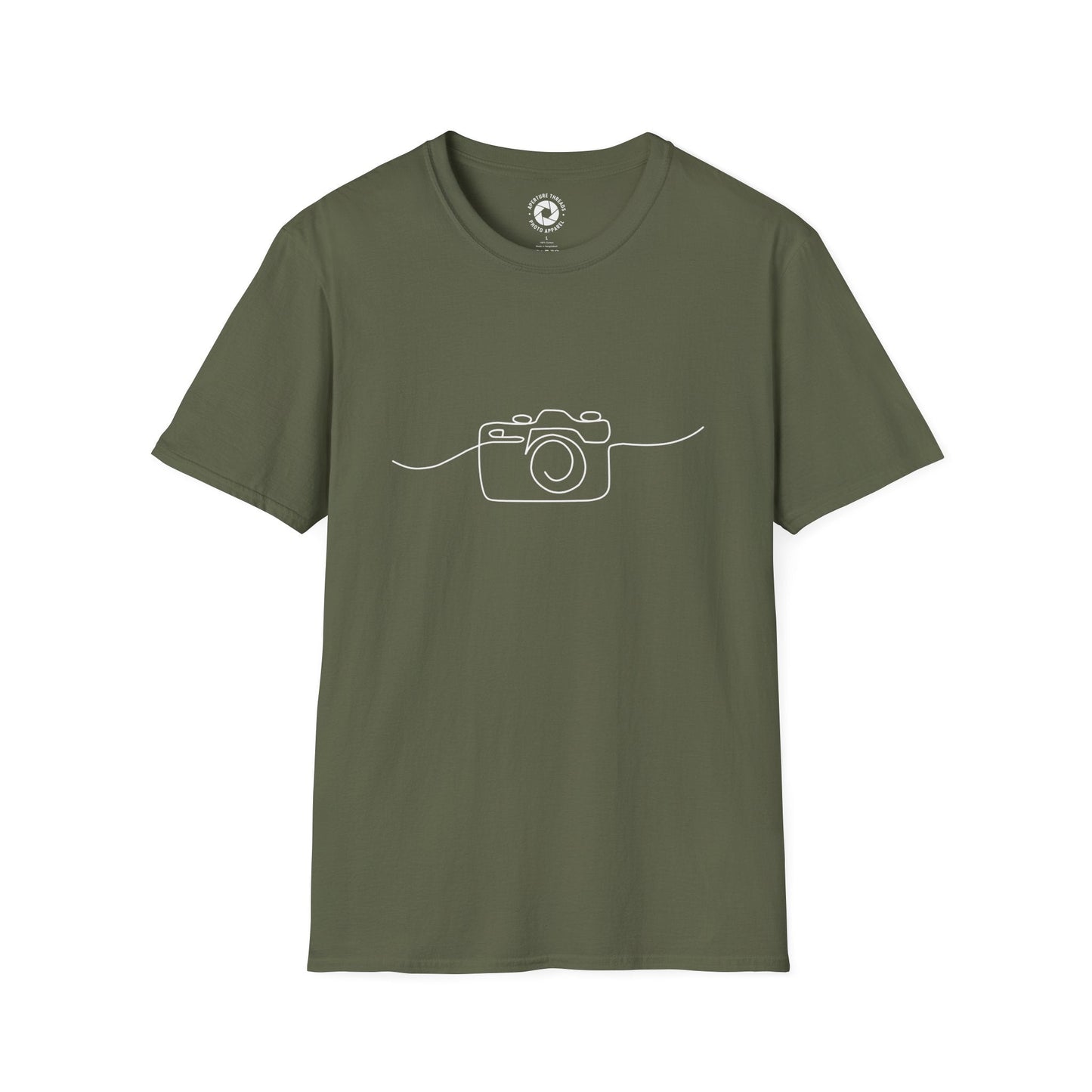 T-Shirt Military Green / S Camera Line T-Shirt