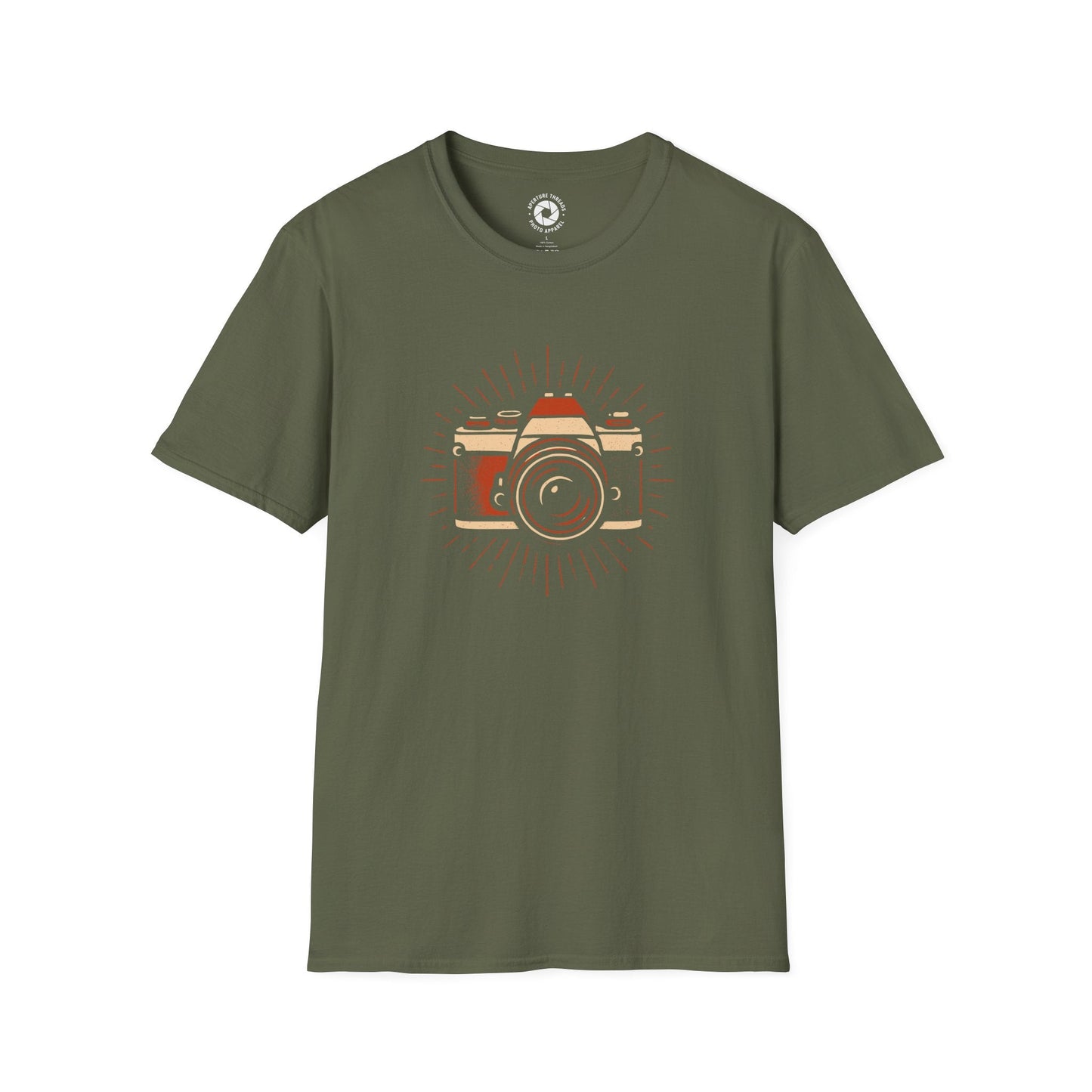 T-Shirt Military Green / S Camera T-Shirt