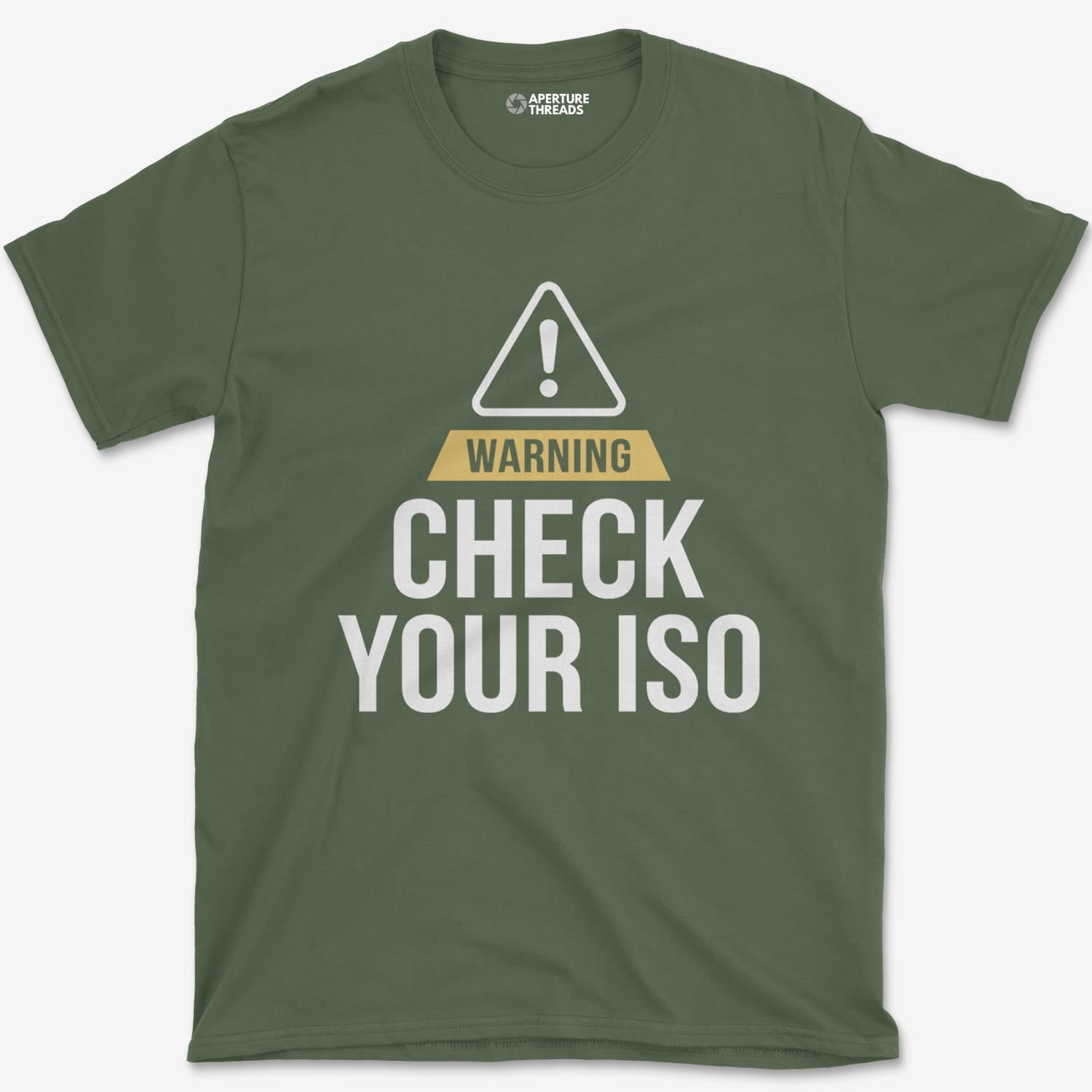 T-Shirt Military Green / S Check ISO T-Shirt