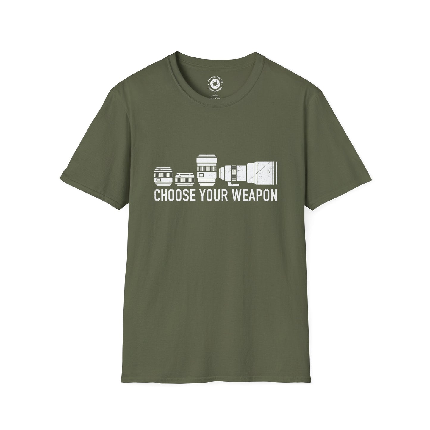 T-Shirt Military Green / S Choose Your Weapon T-Shirt