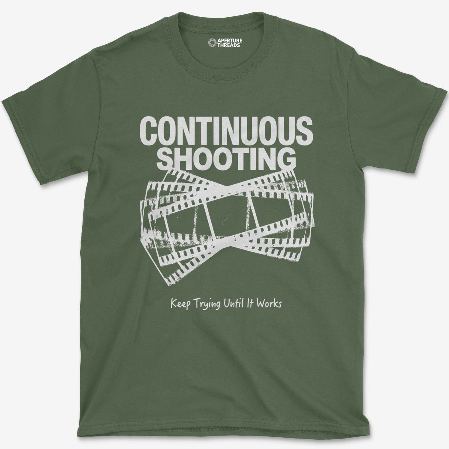 T-Shirt Military Green / S Continous Shooting T-Shirt