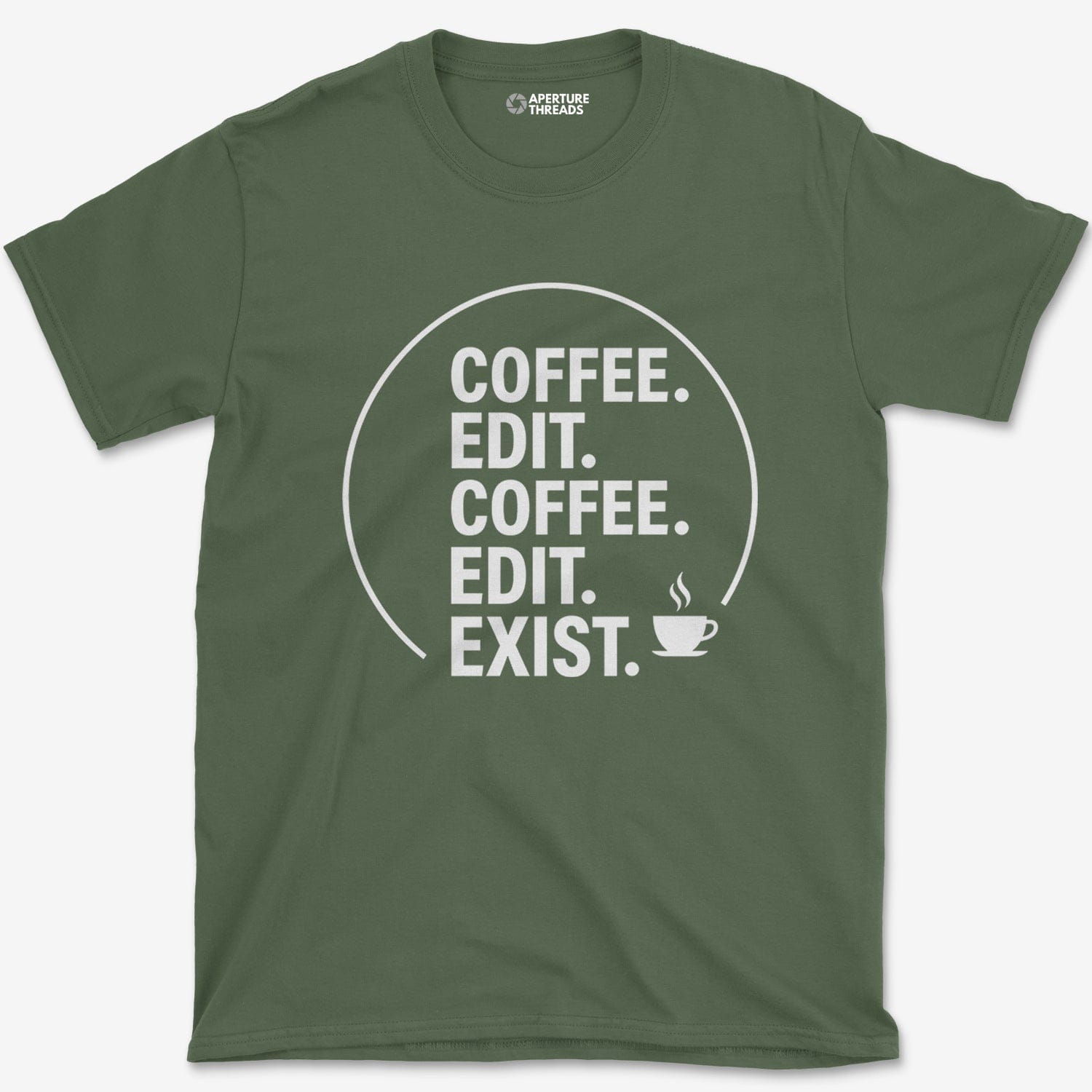 T-Shirt Military Green / S Editor Rhythm T-Shirt