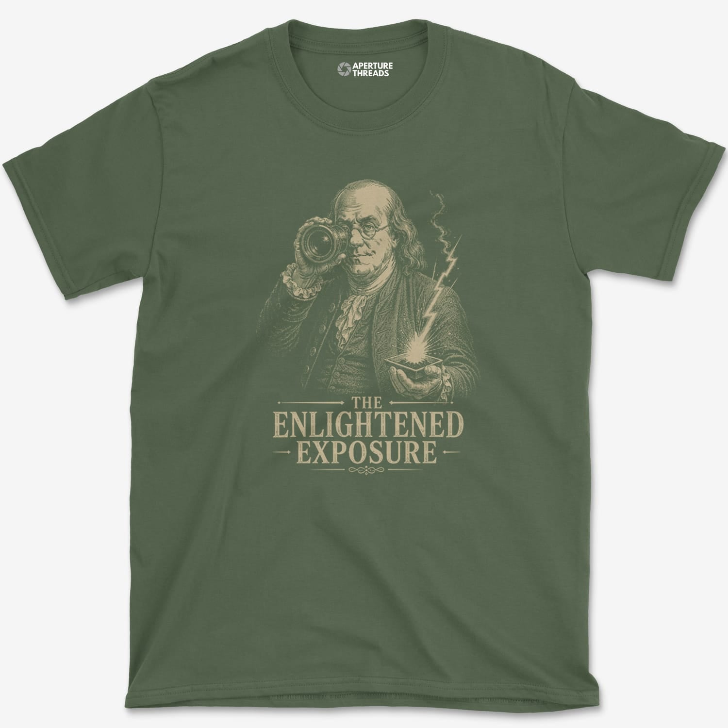 T-Shirt Military Green / S Enlightened Exposure T-Shirt