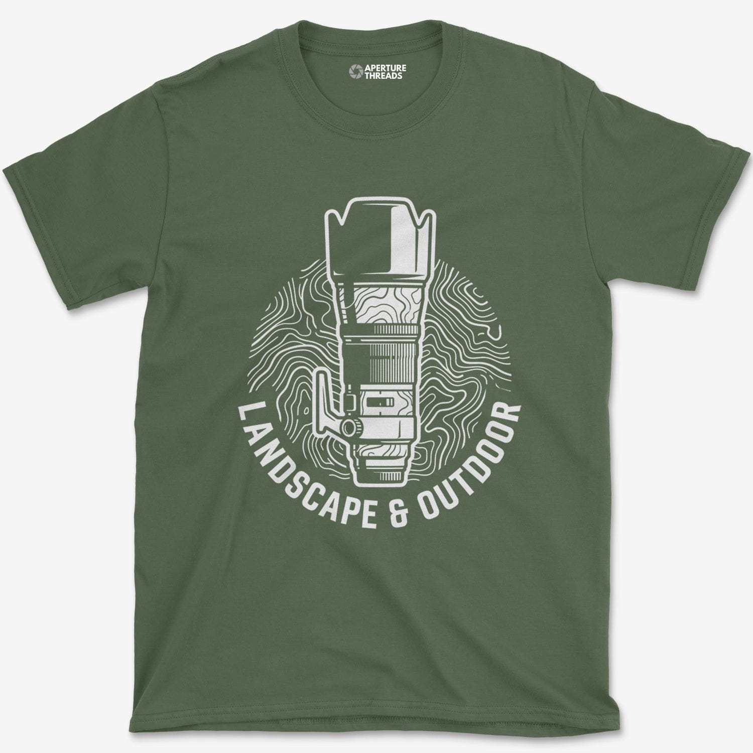 T-Shirt Military Green / S Expedition Lens T-Shirt