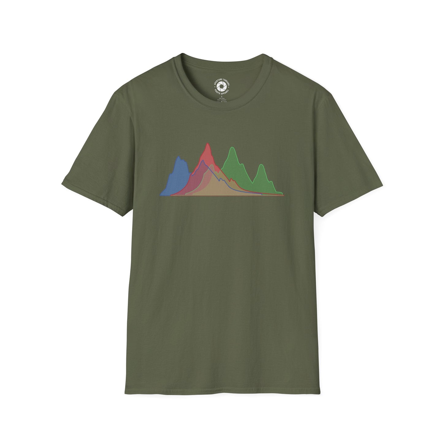 T-Shirt Military Green / S Histogram T-Shirt