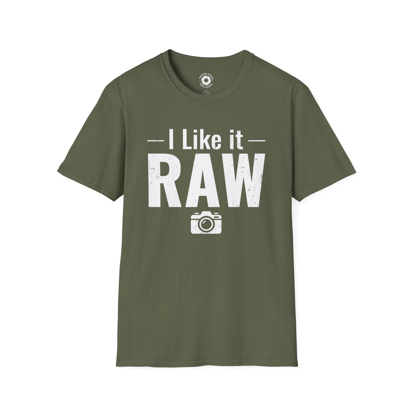 T-Shirt Military Green / S I Like It Raw T-Shirt