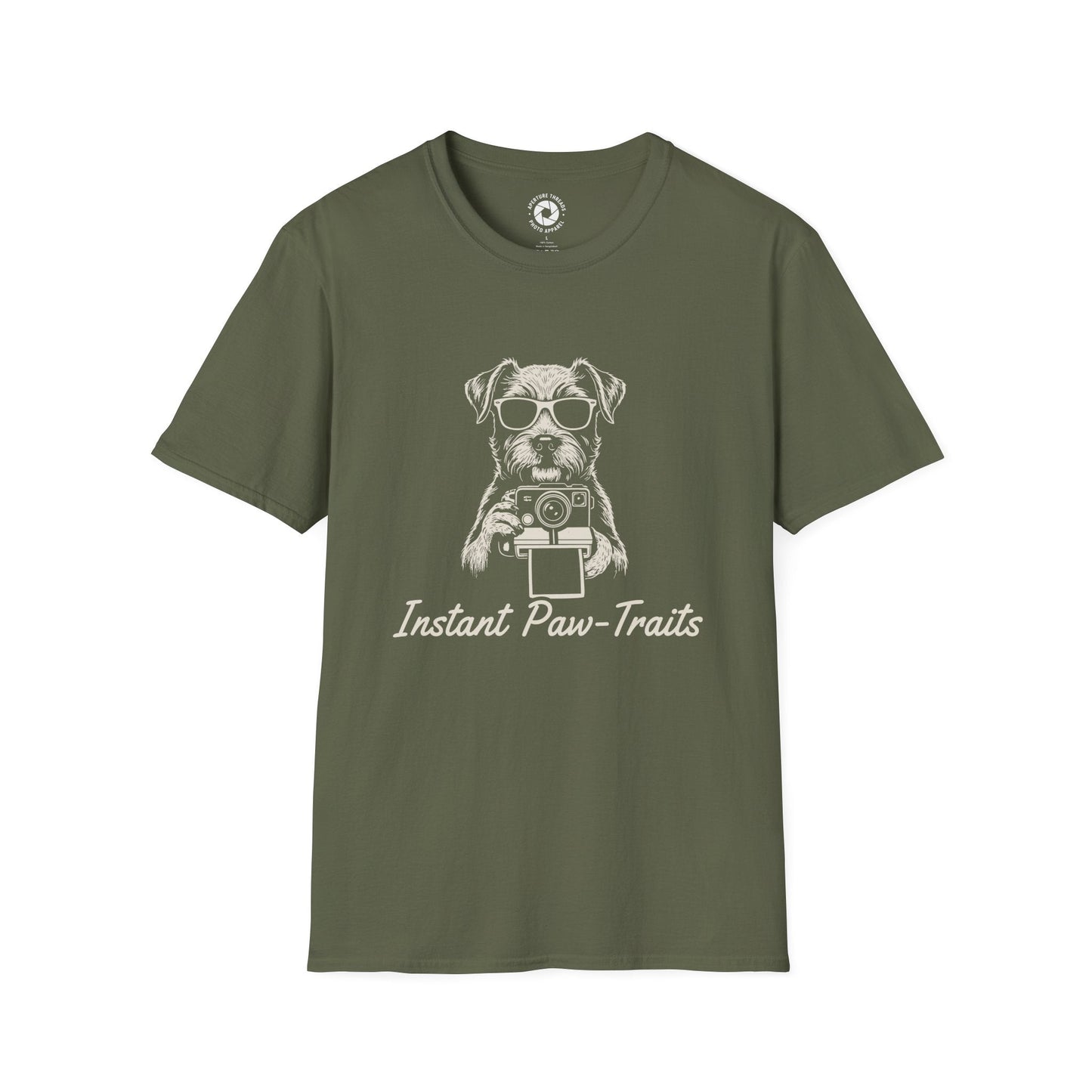 T-Shirt Military Green / S Instant Paw-Traits T-Shirt