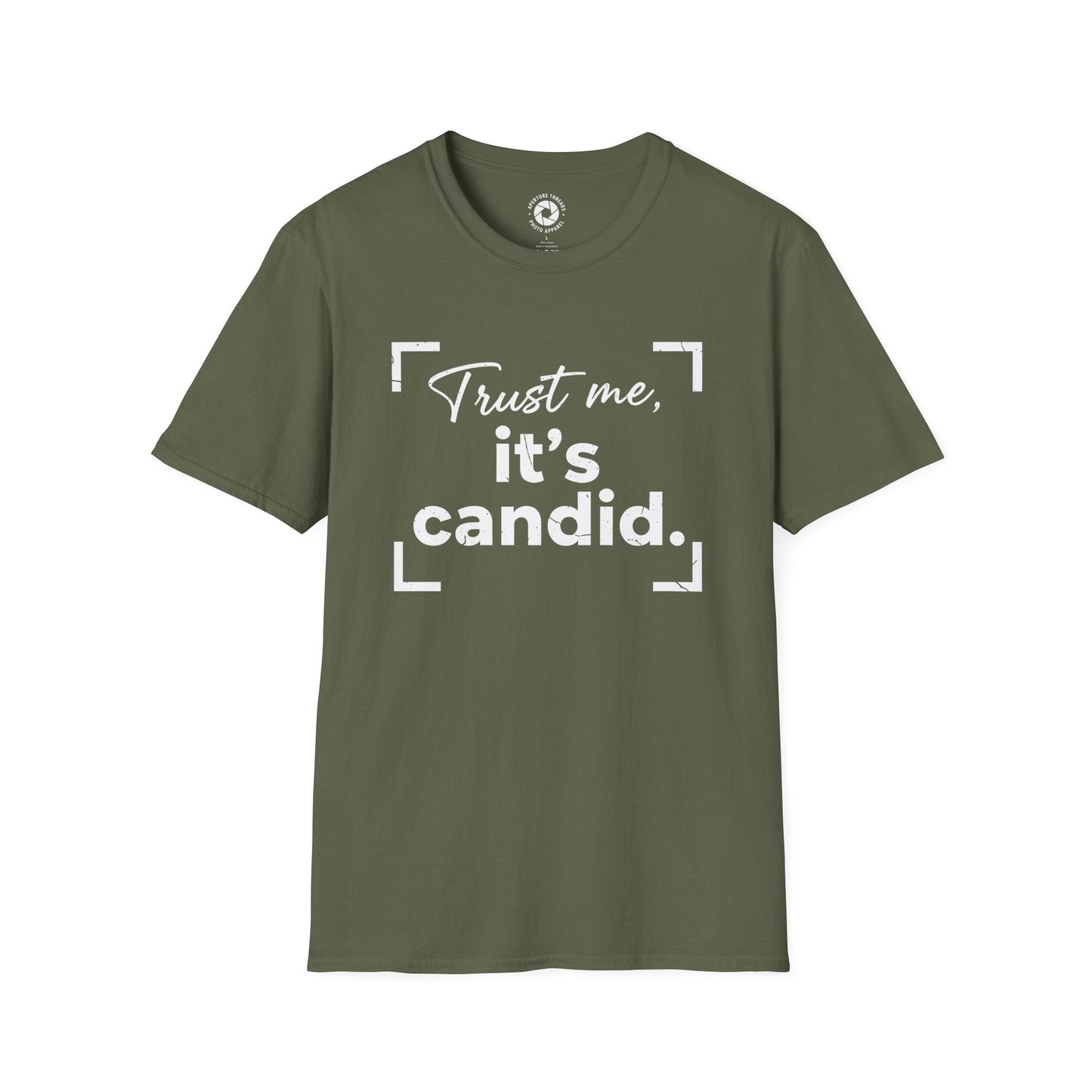 T-Shirt Military Green / S It's Candid T-Shirt