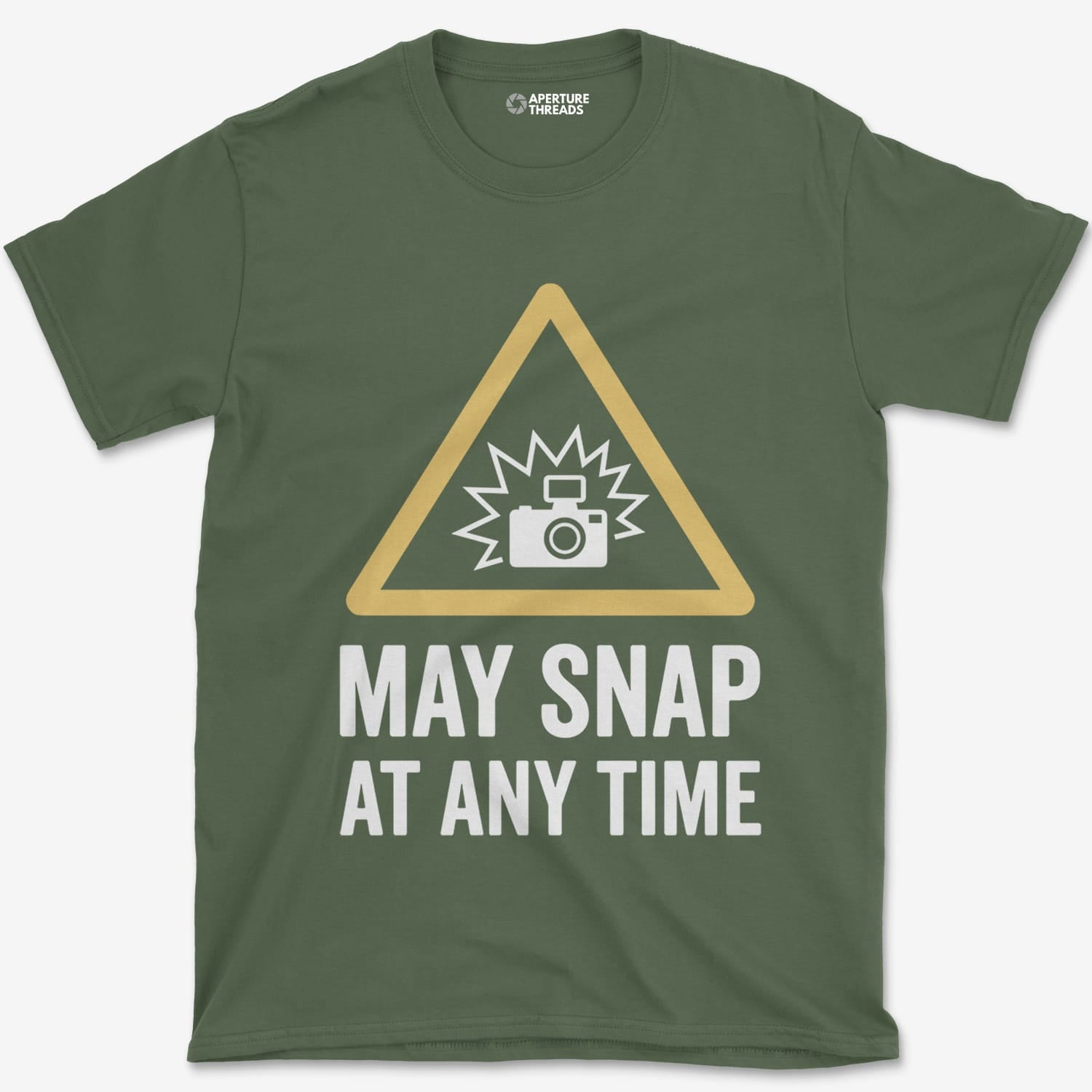 T-Shirt Military Green / S May Snap T-Shirt
