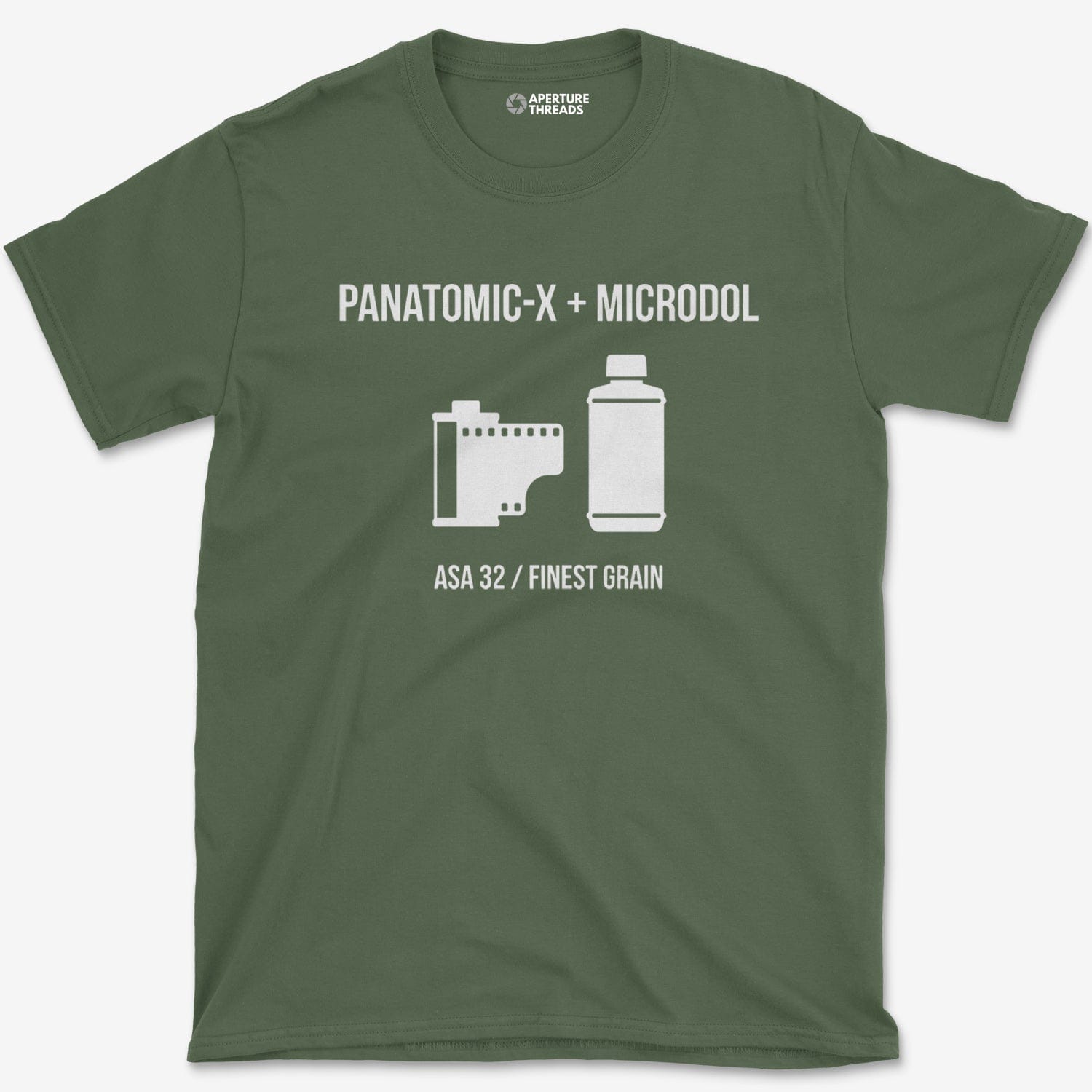 T-Shirt Military Green / S Panatomic-x + Microdol T-Shirt