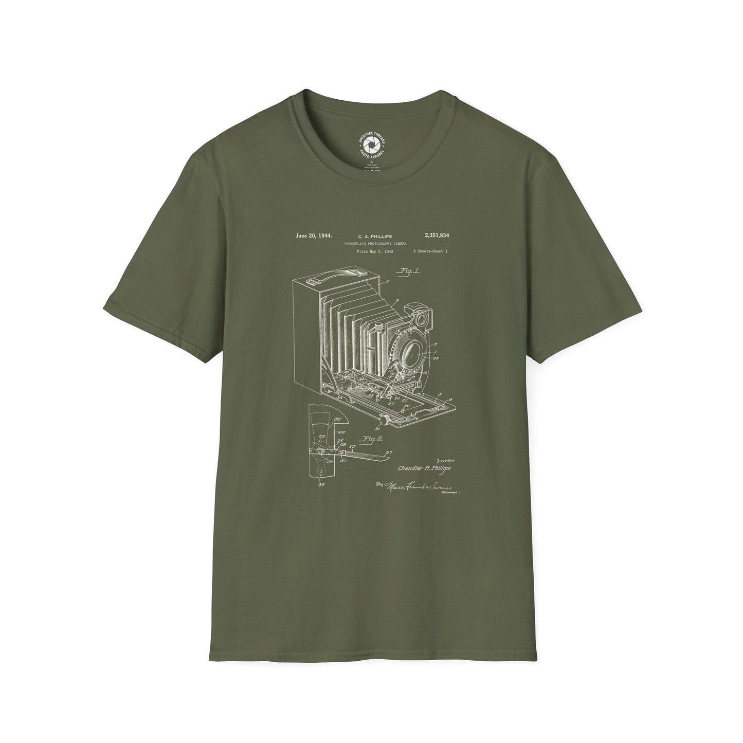 T-Shirt Military Green / S Philips Blueprint T-Shirt