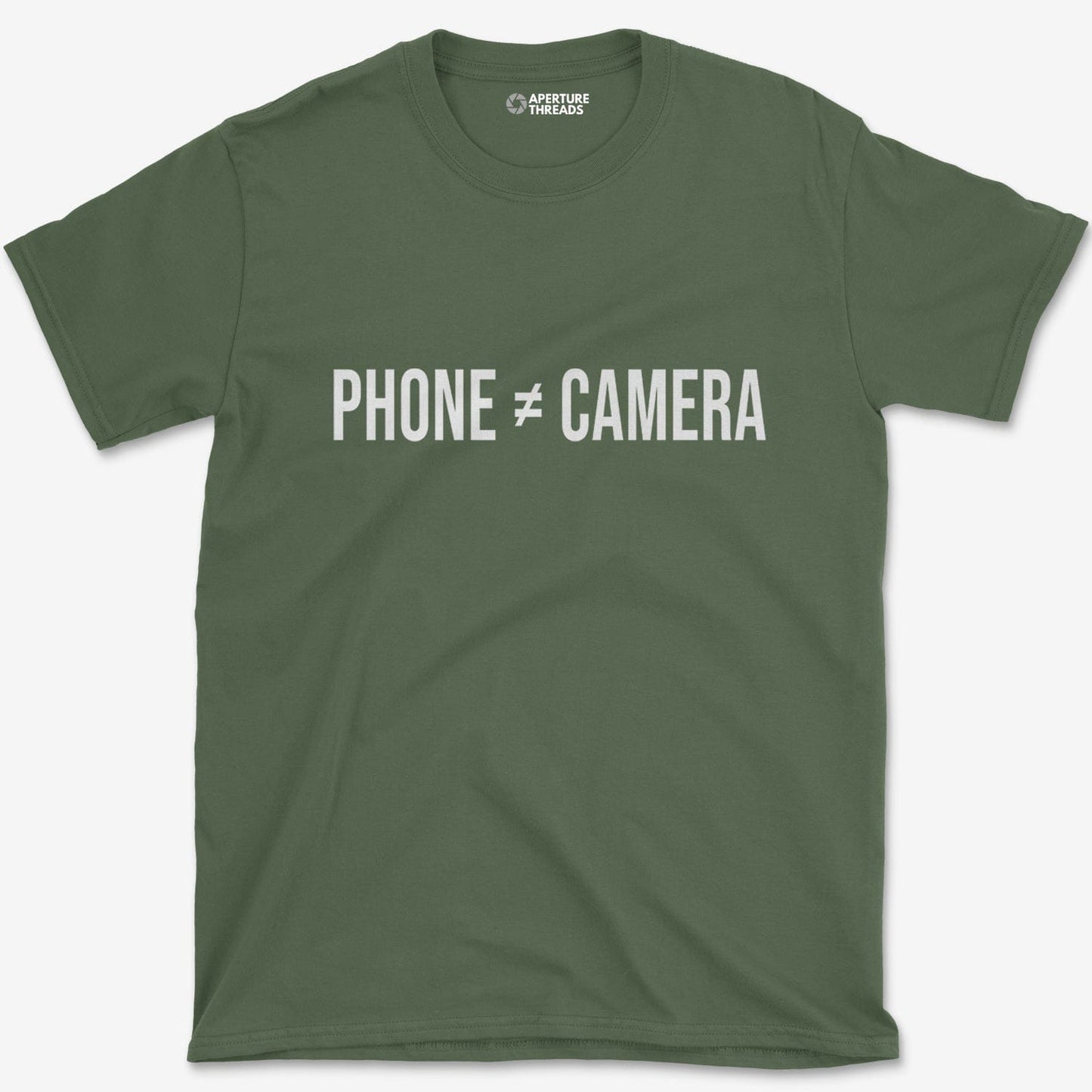 T-Shirt Military Green / S Phone ≠ Camera T-Shirt