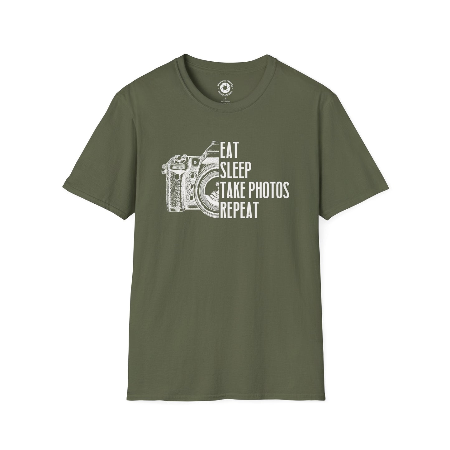 T-Shirt Military Green / S Photos Repeat T-Shirt