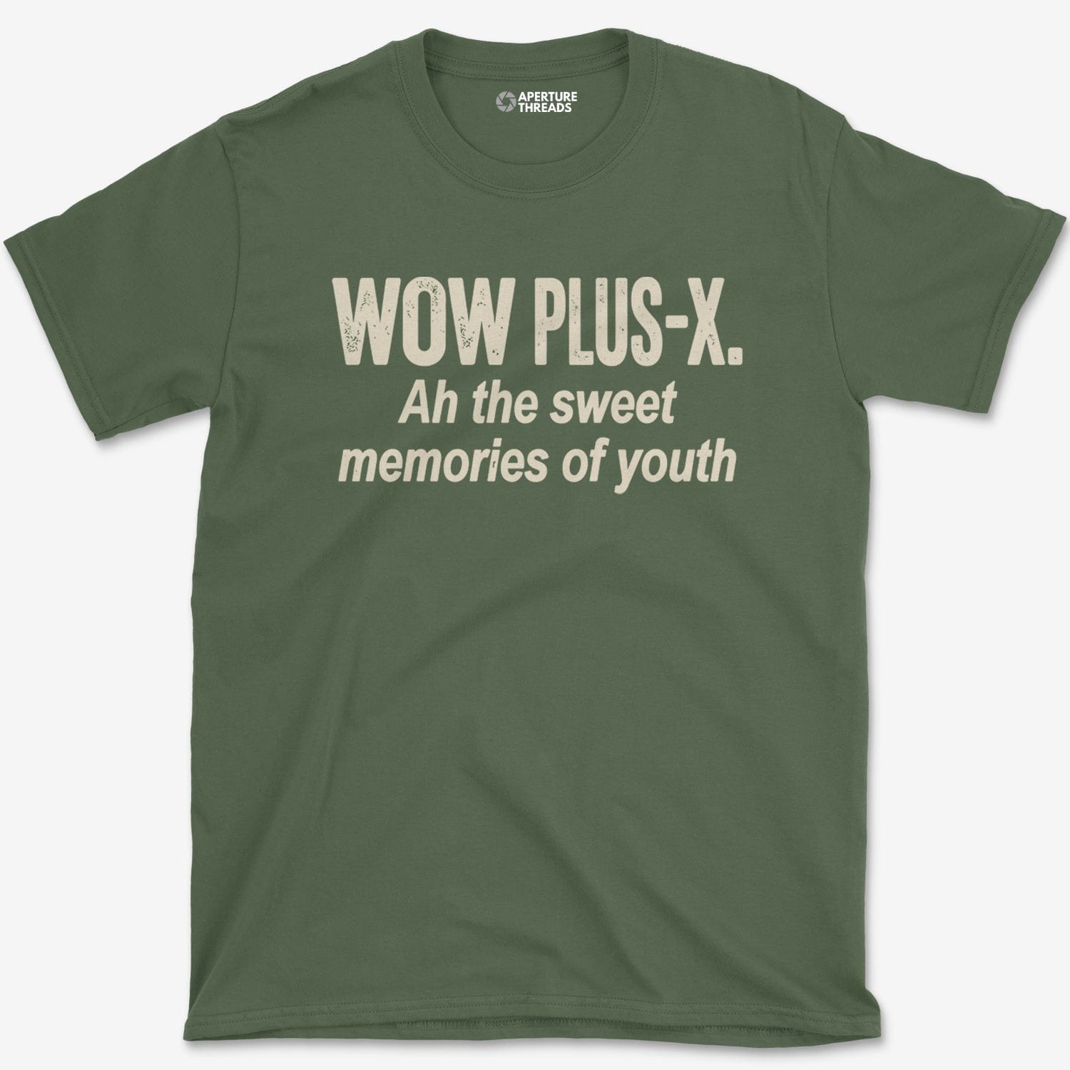 T-Shirt Military Green / S Plus-X Memories T-Shirt