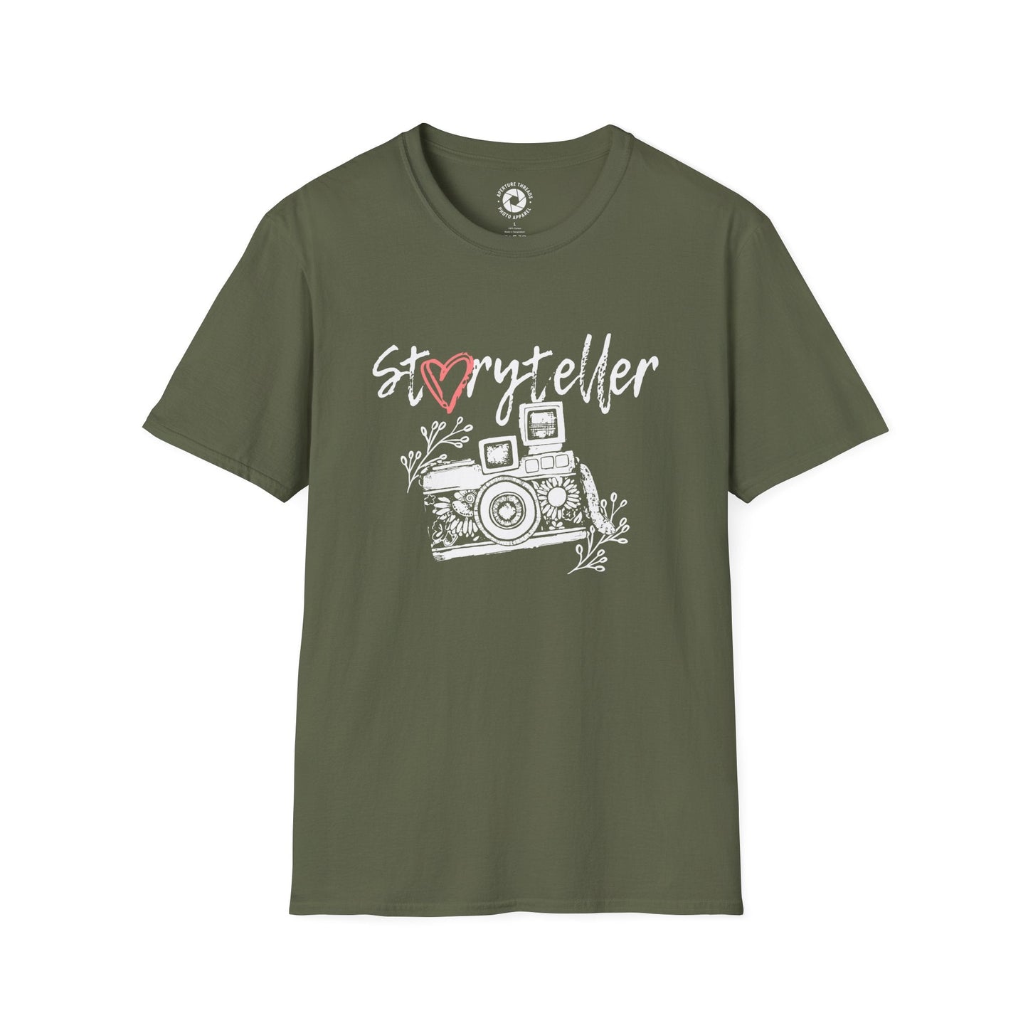 T-Shirt Military Green / S Storyteller Heart T-Shirt