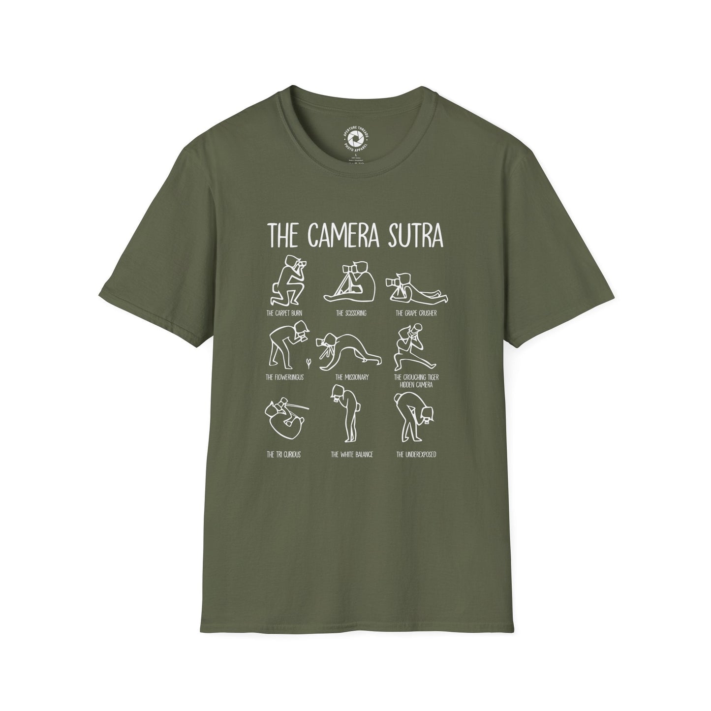 T-Shirt Military Green / S The Camera Sutra T-Shirt