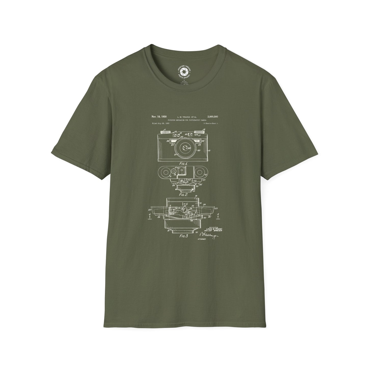 T-Shirt Military Green / S Tranio Blueprint T-Shirt