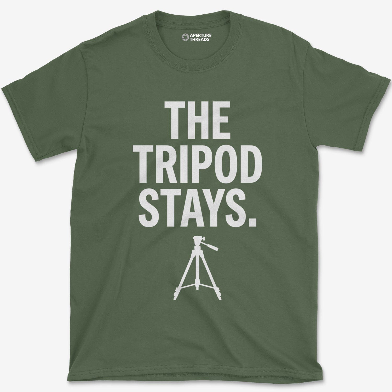 T-Shirt Military Green / S Tripod Stays T-Shirt
