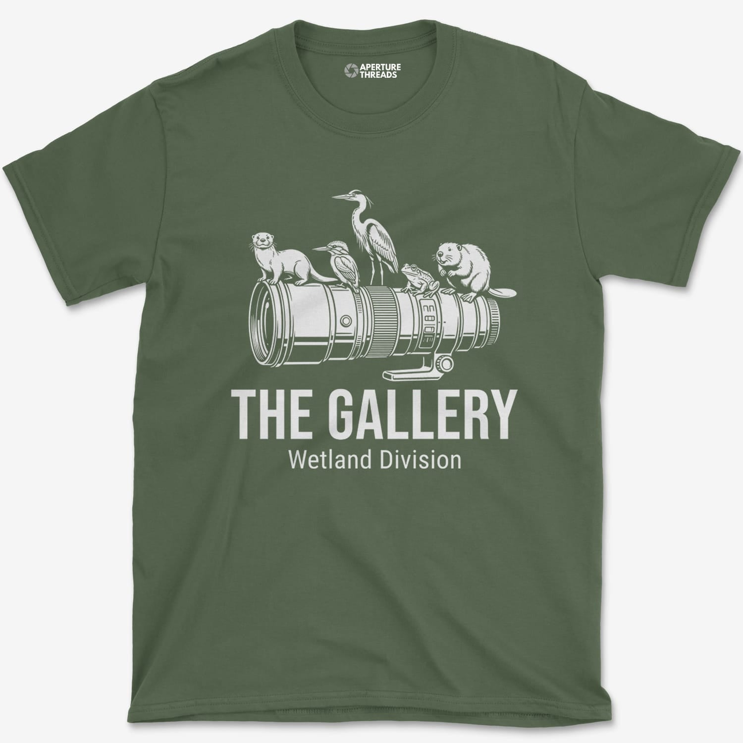 T-Shirt Military Green / S Wetland Gallery T-Shirt