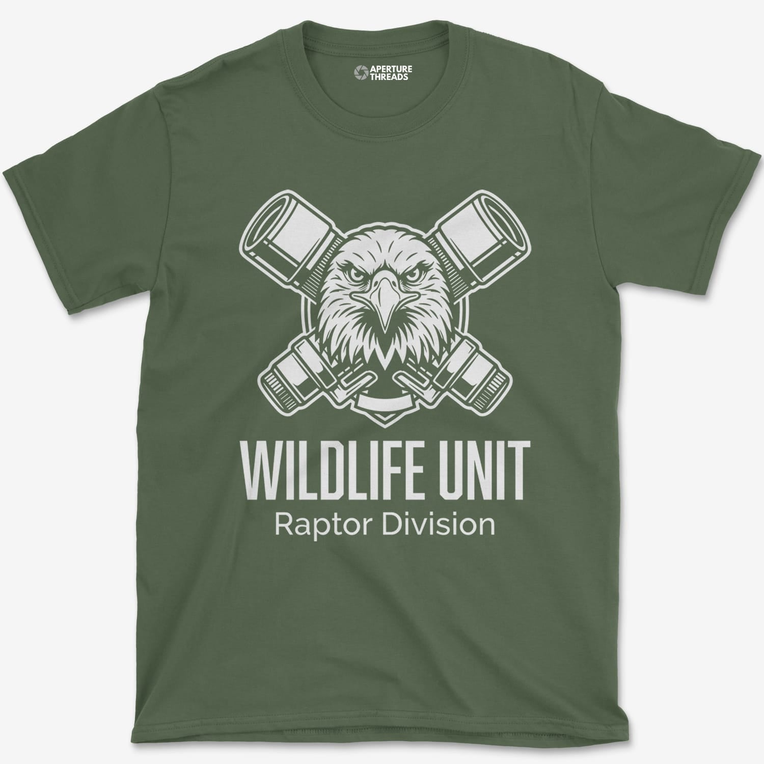T-Shirt Military Green / S Wildlife Unit Raptor T-Shirt