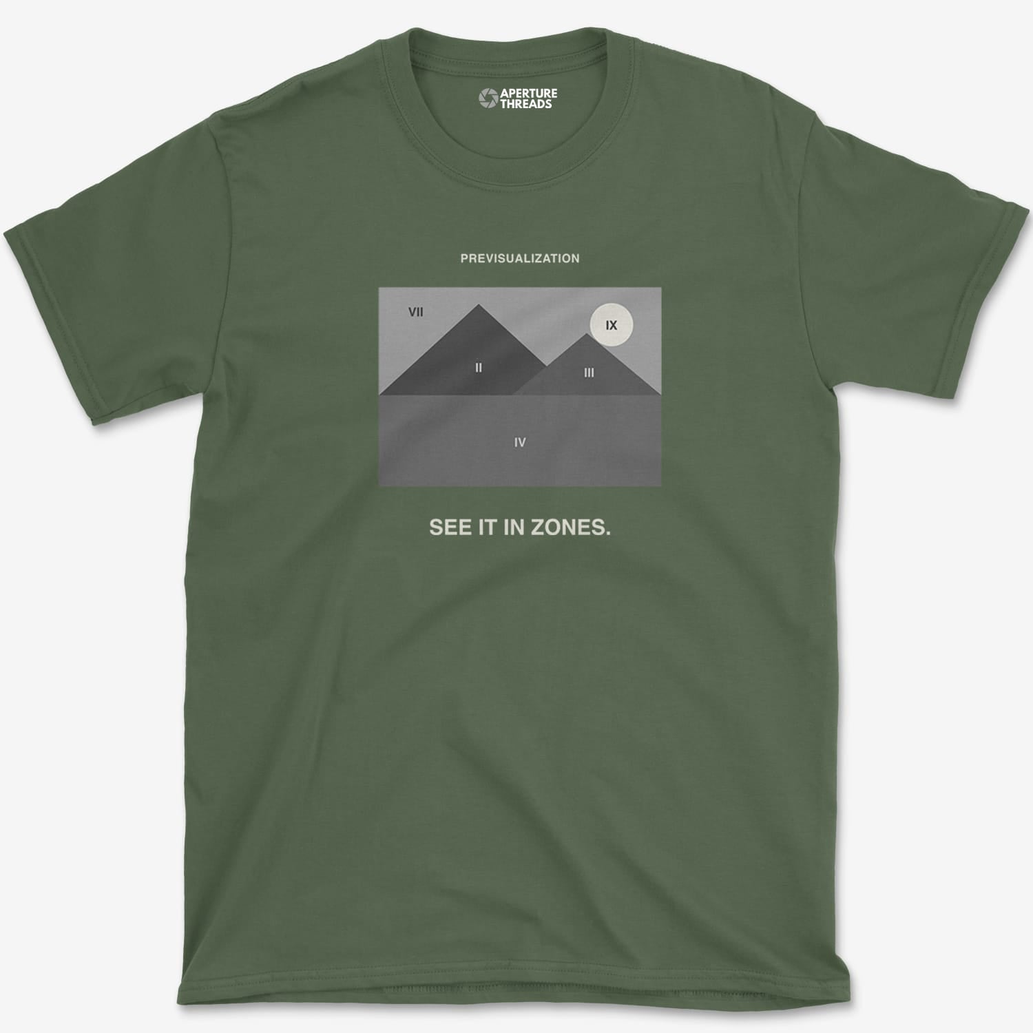 T-Shirt Military Green / S Zone Previsualization T-Shirt