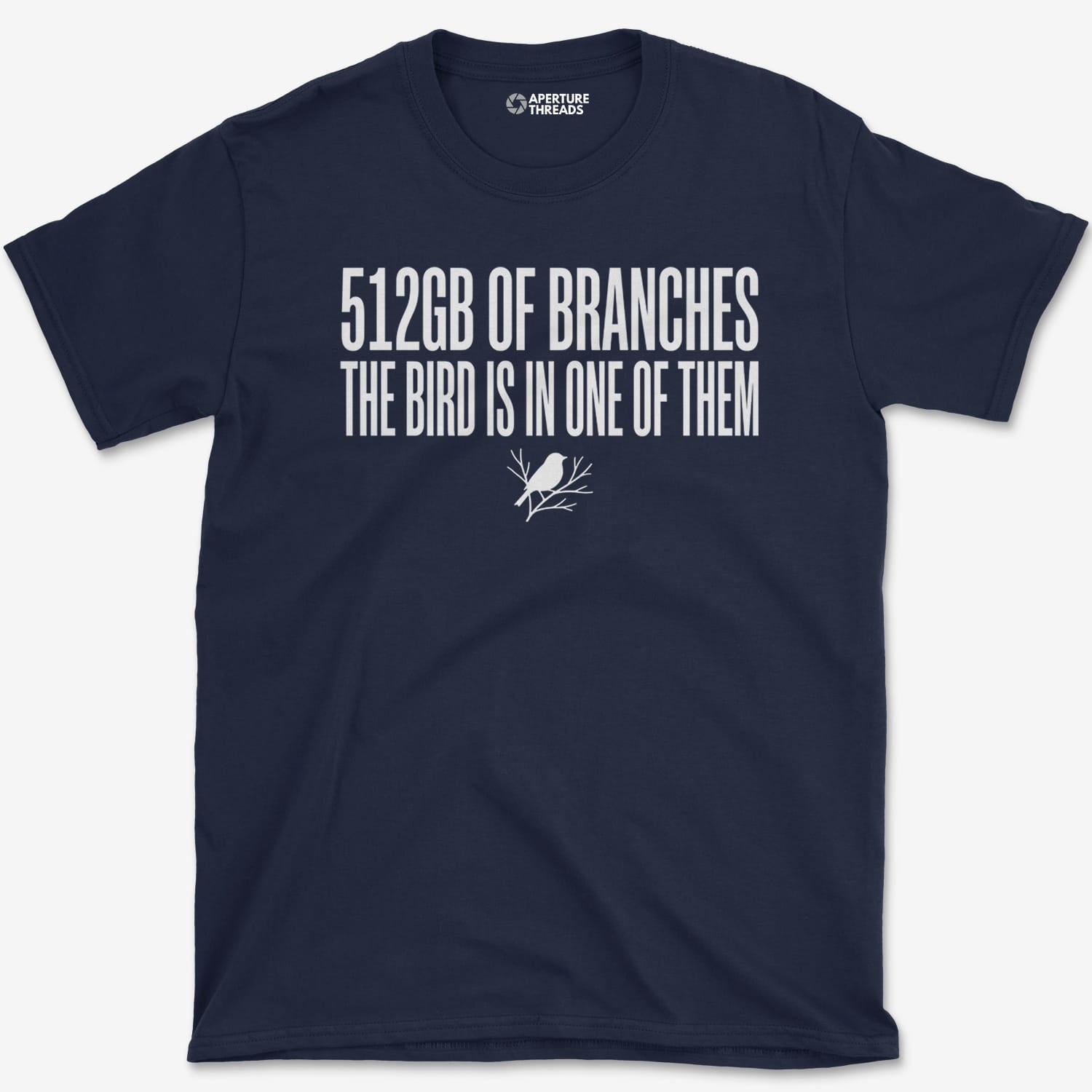 T-Shirt Navy / S 512GB of Branches T-Shirt