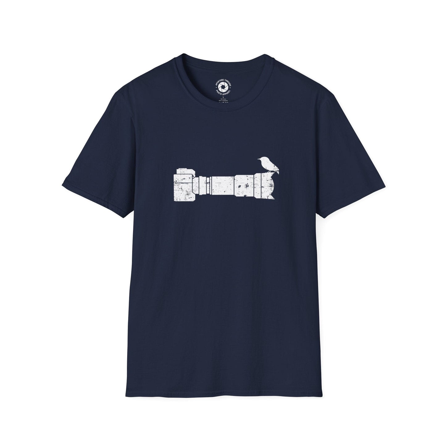 T-Shirt Navy / S Bird Camera T-Shirt