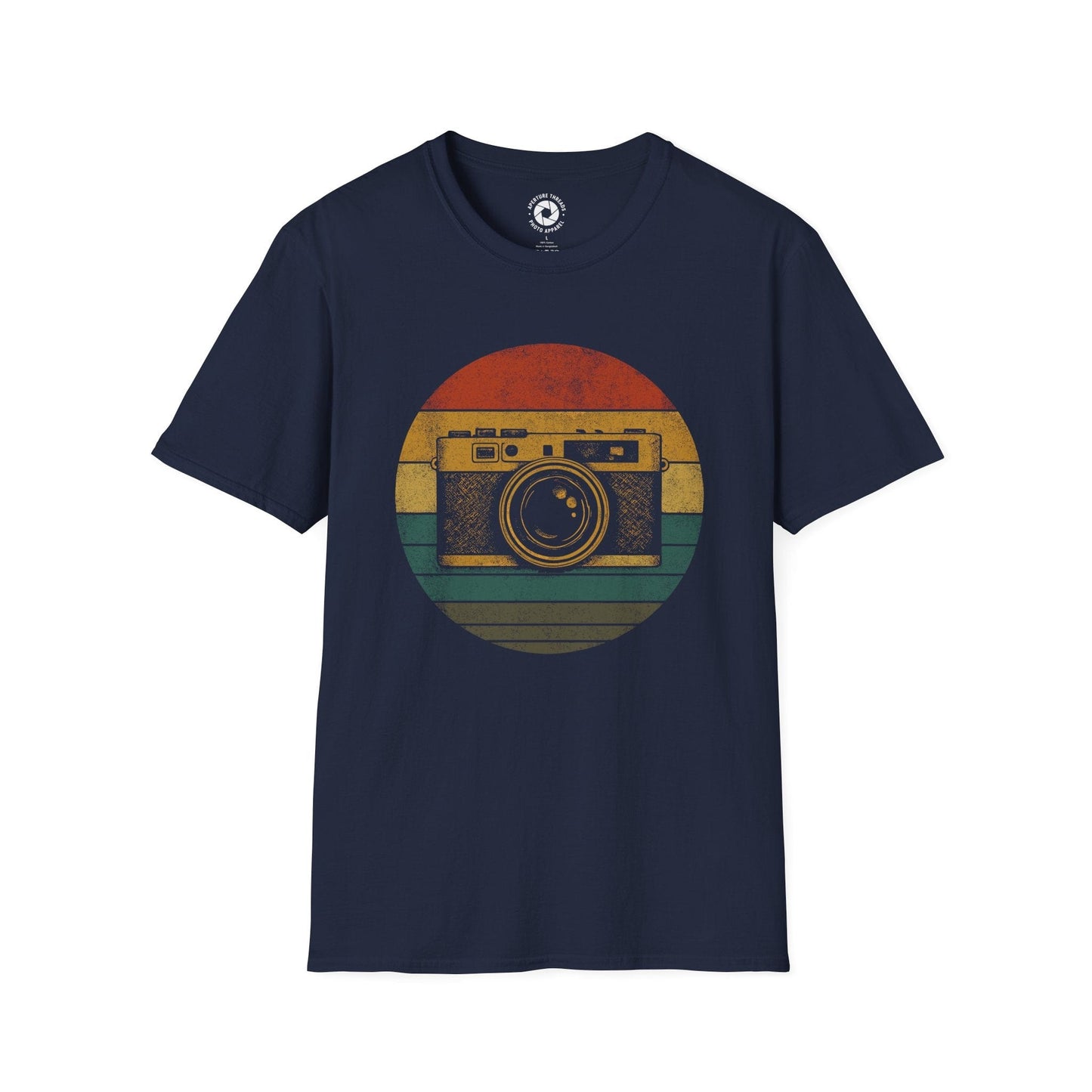 T-Shirt Navy / S Camera Sunset T-Shirt