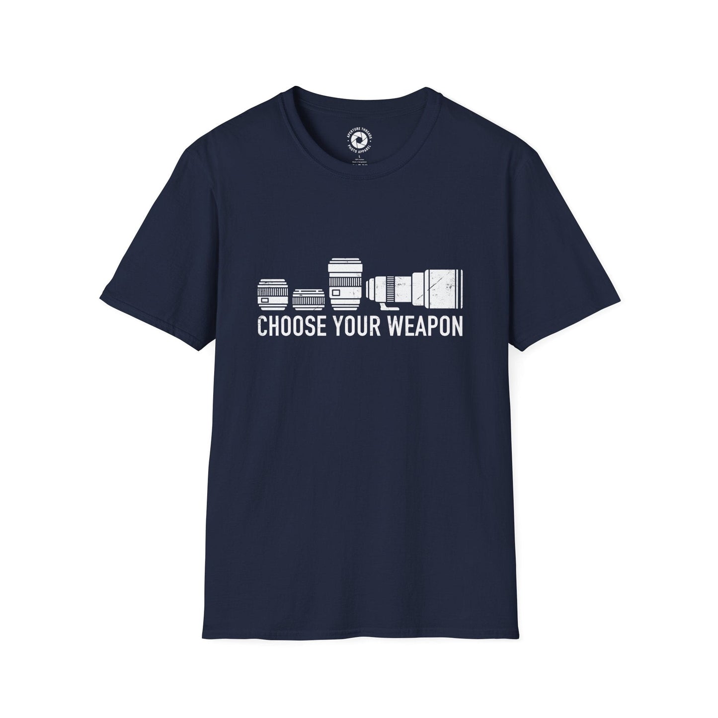 T-Shirt Navy / S Choose Your Weapon T-Shirt